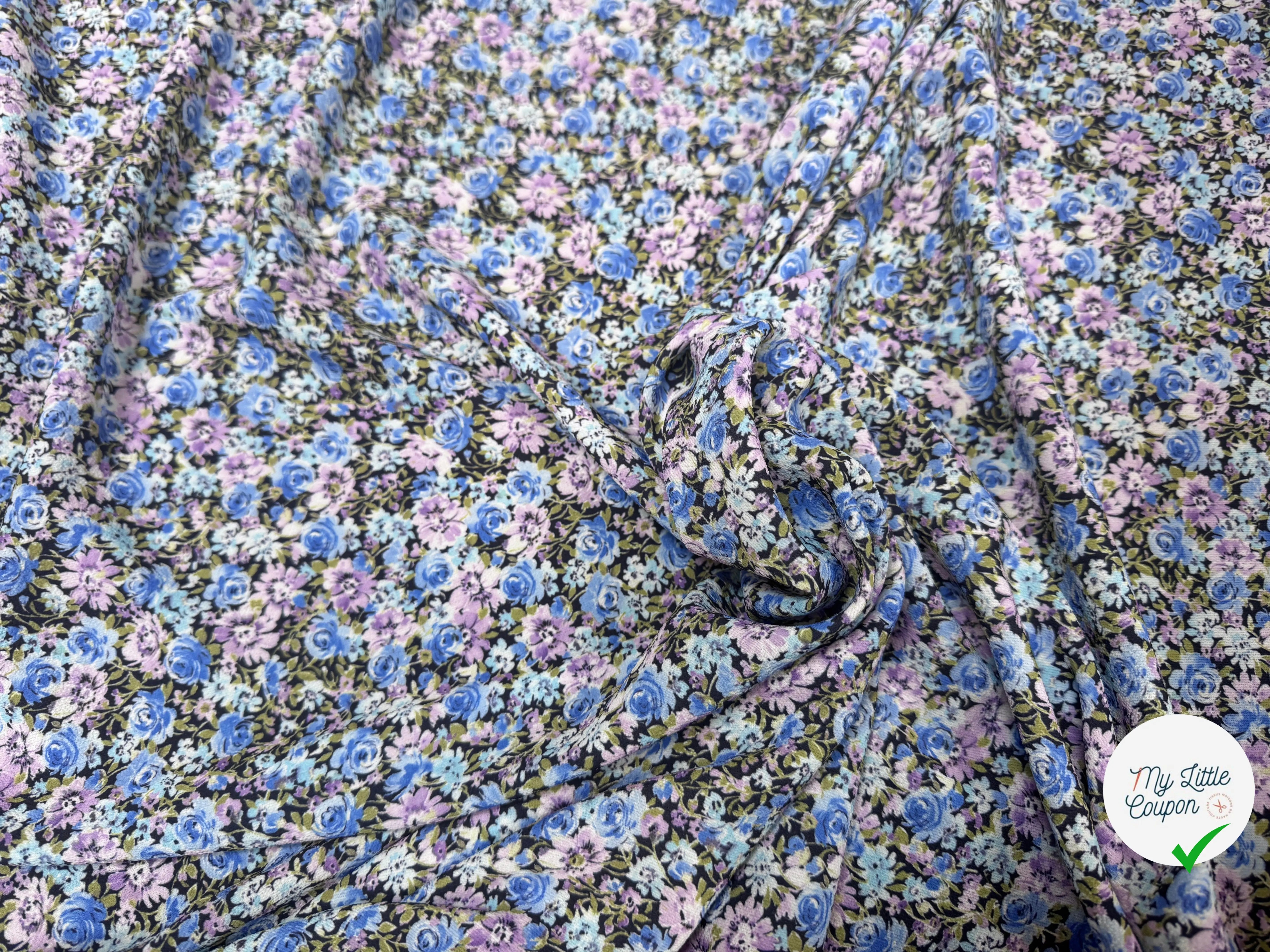 CREPE IMPRIMÉ FLEURS - My Little Coupon