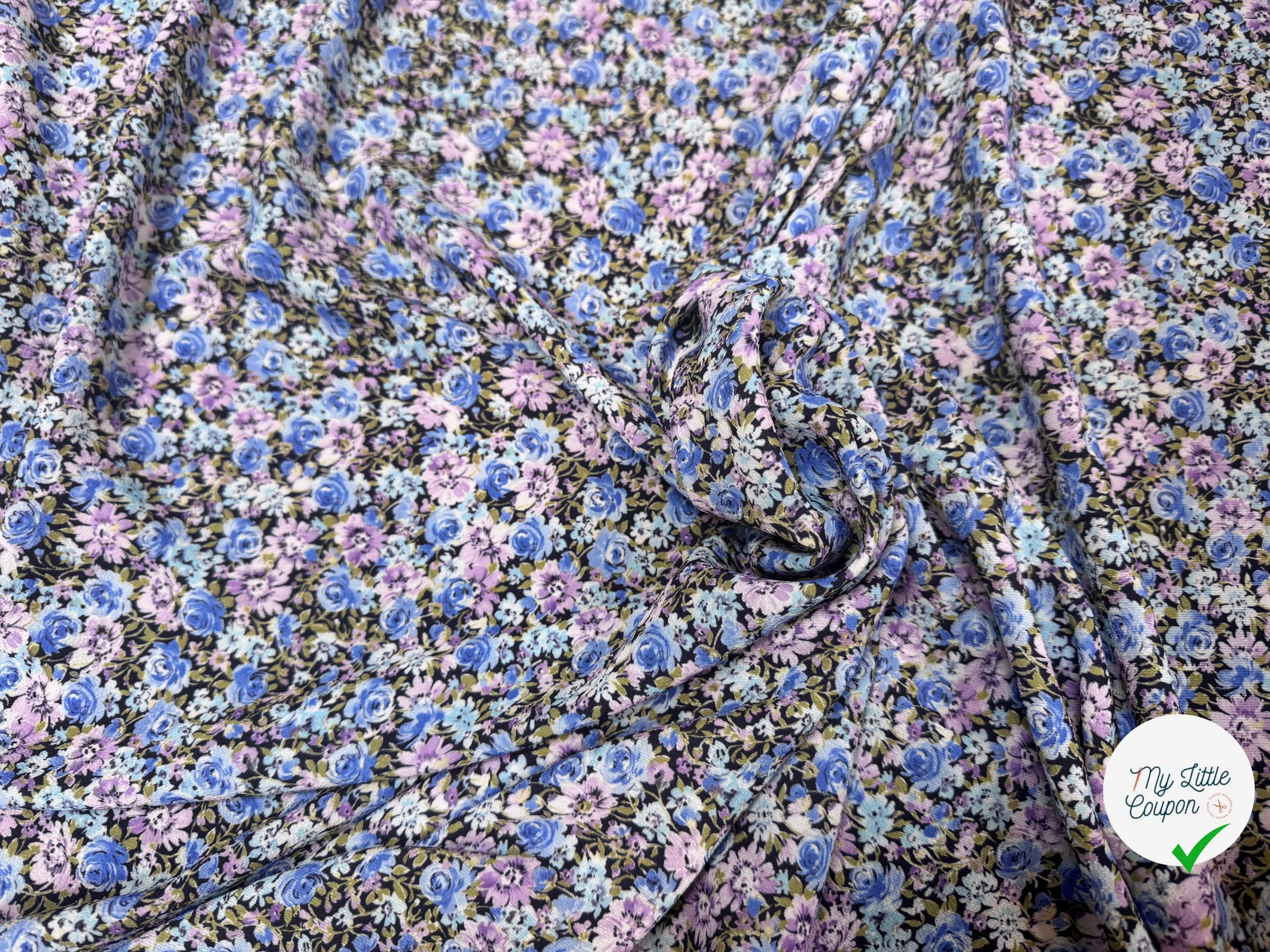 CREPE IMPRIMÉ FLEURS - My Little Coupon