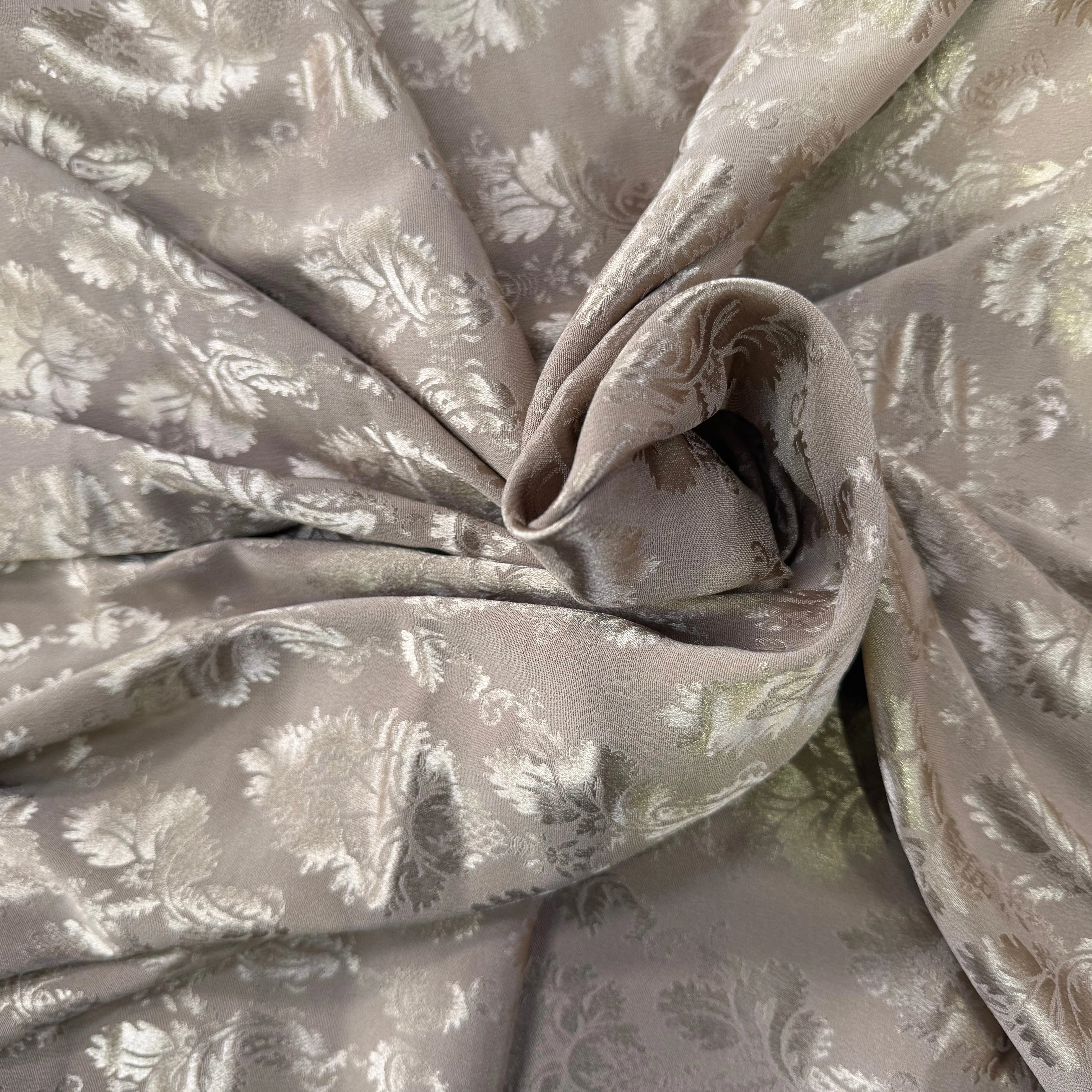 CREPE JACQUARD STRECTH ROYAL SUBLIME OR RÉVERSIBLE - My Little Coupon