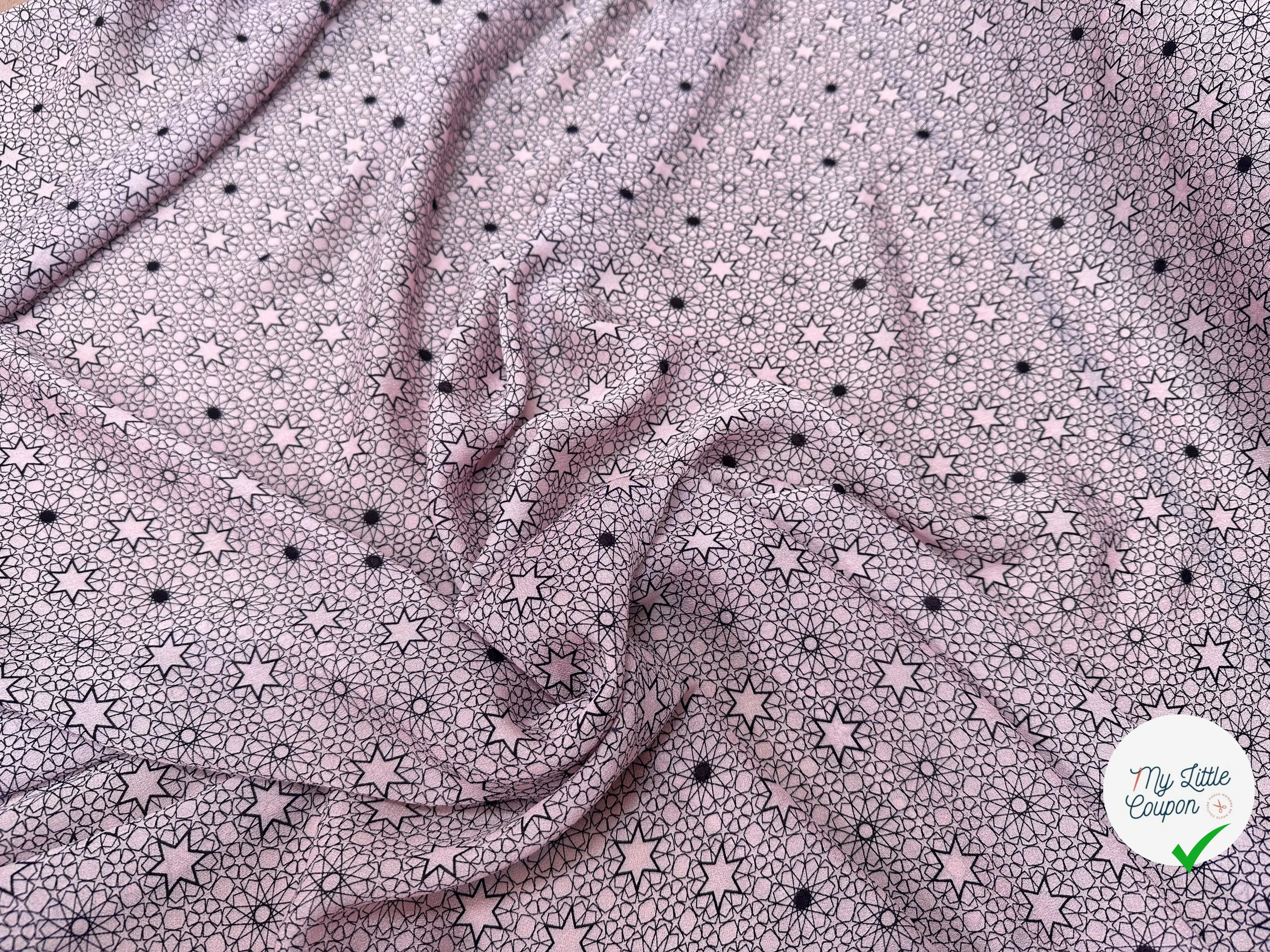 CREPE LEGER ETOILE ROSE - My Little Coupon