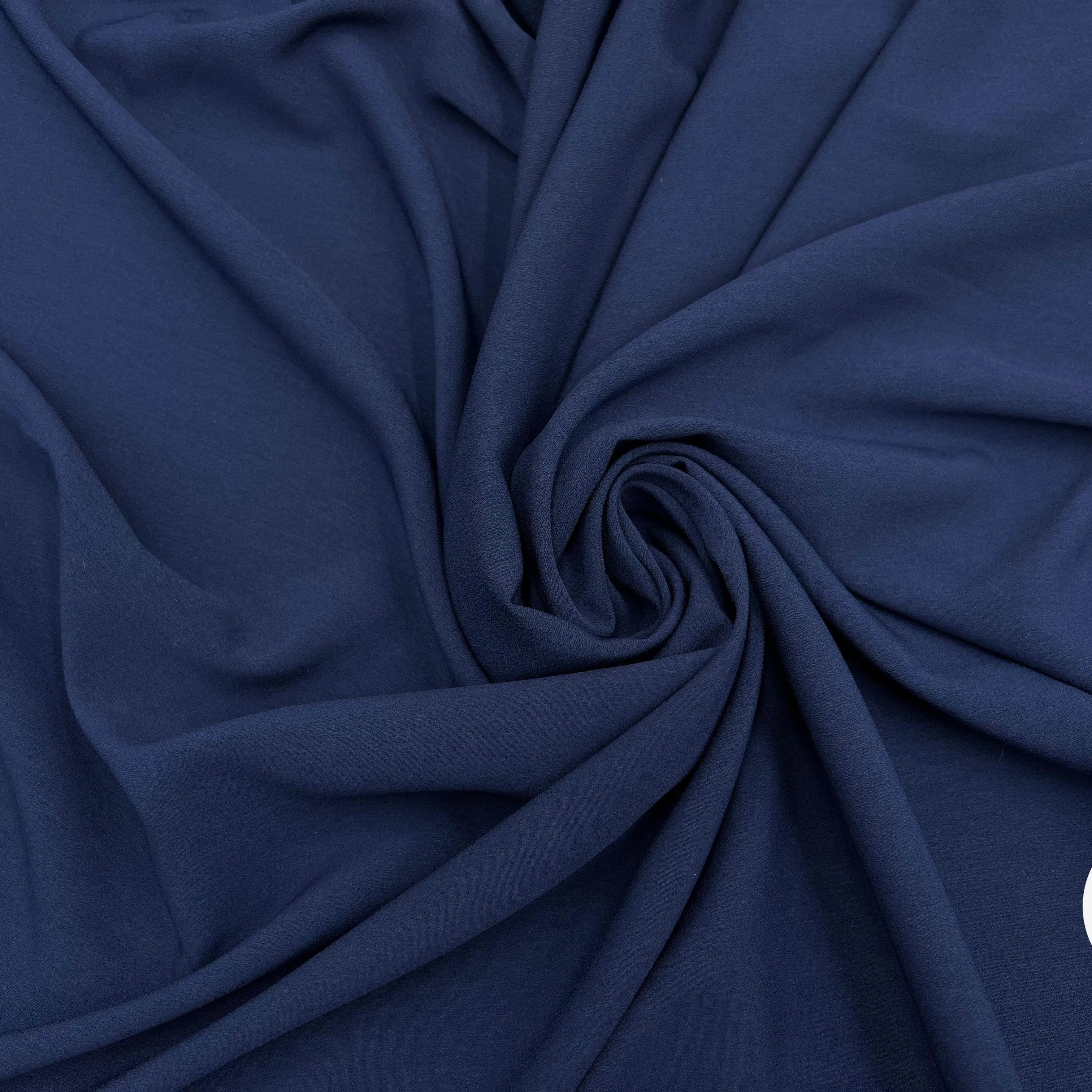 CRÊPE LÉGER NUIT MARINE - My Little Coupon - tissu - coudre