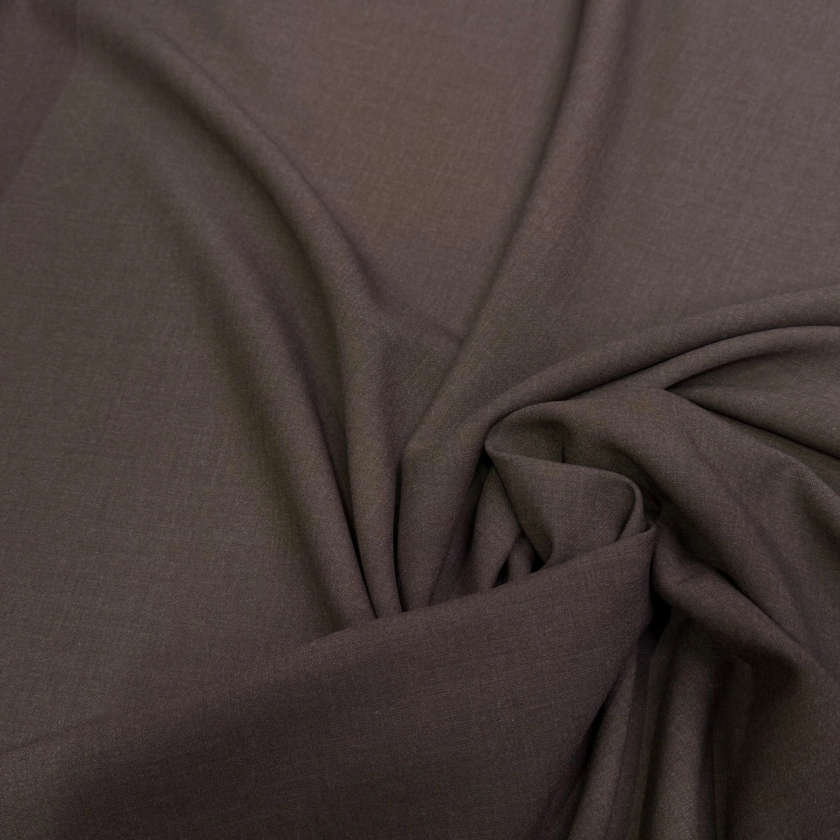 CREPE LOURD 27% VISCOSE STRETCH BRUN TERREUX TENUE NATURELLE - My Little Coupon