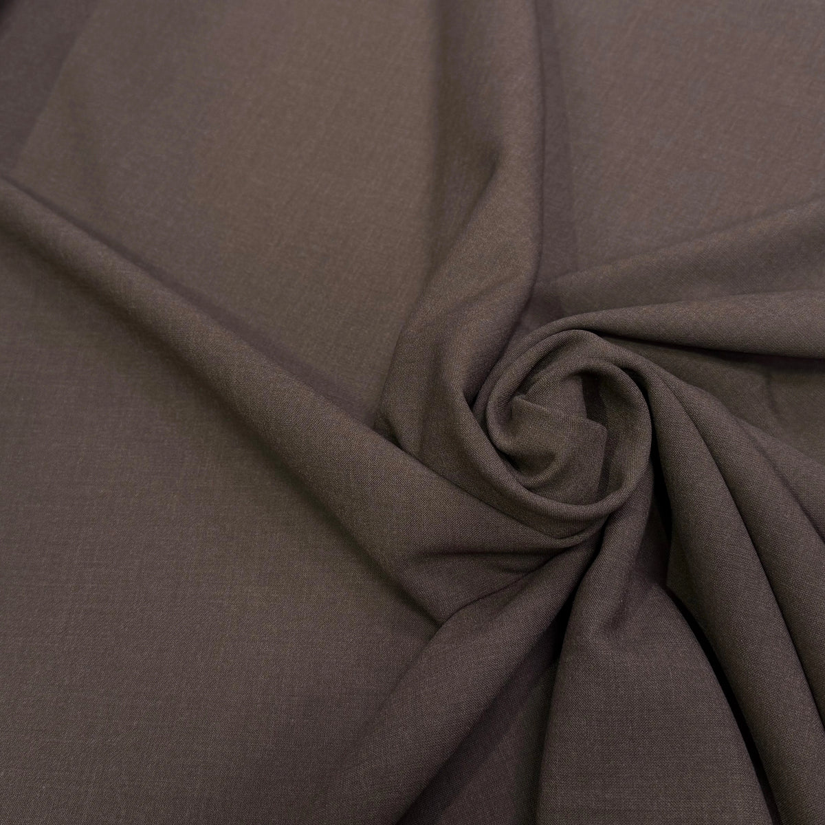 CREPE LOURD 27% VISCOSE STRETCH BRUN TERREUX TENUE NATURELLE - My Little Coupon
