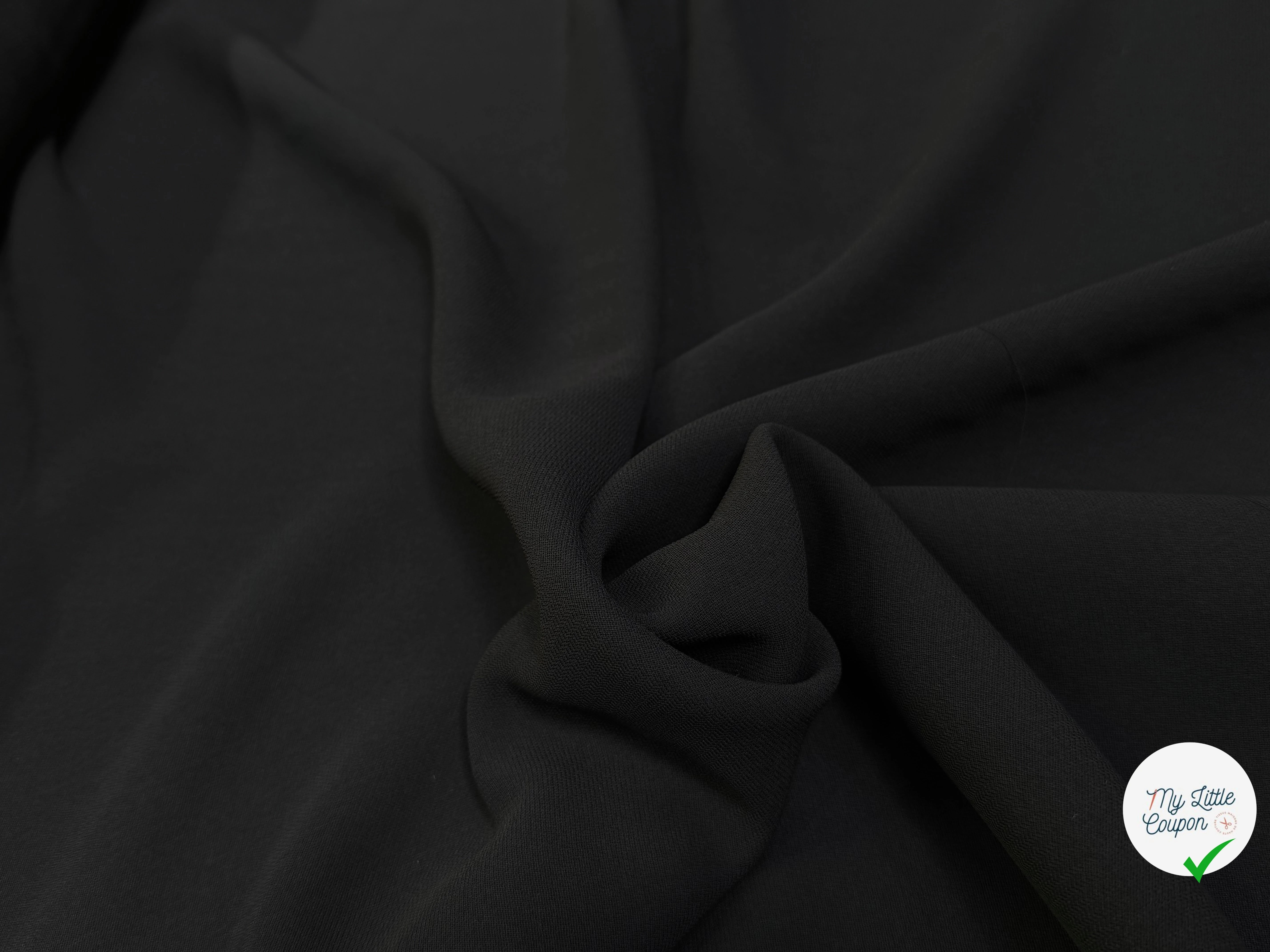 CREPE LOURD BELLE TENUE NOIR 359 - My Little Coupon