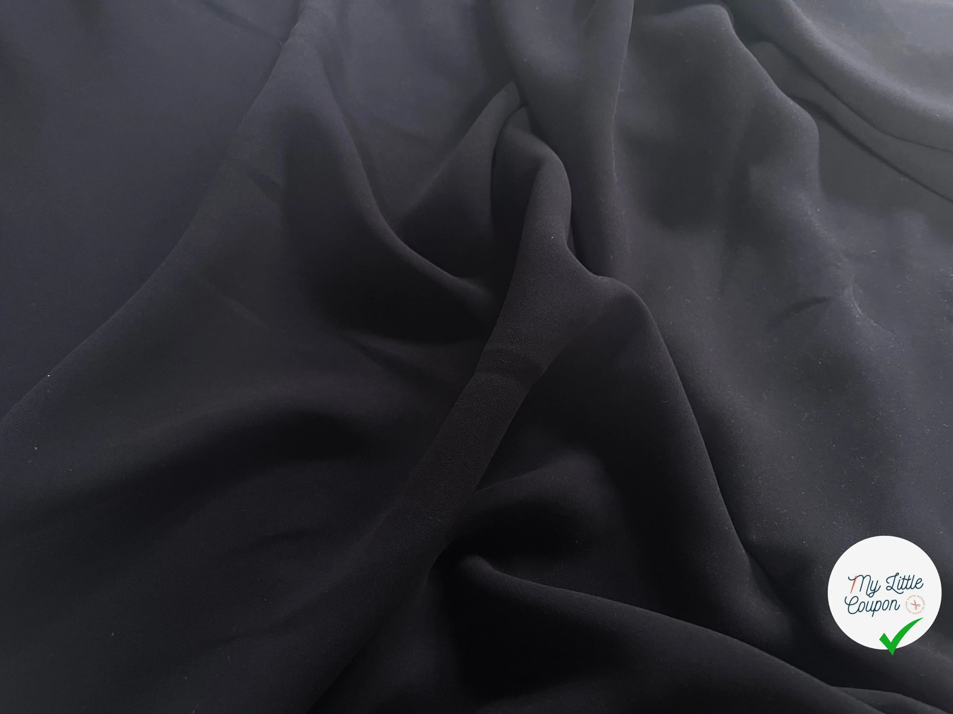 CRÊPE LOURD COUTURE BLACK MSO