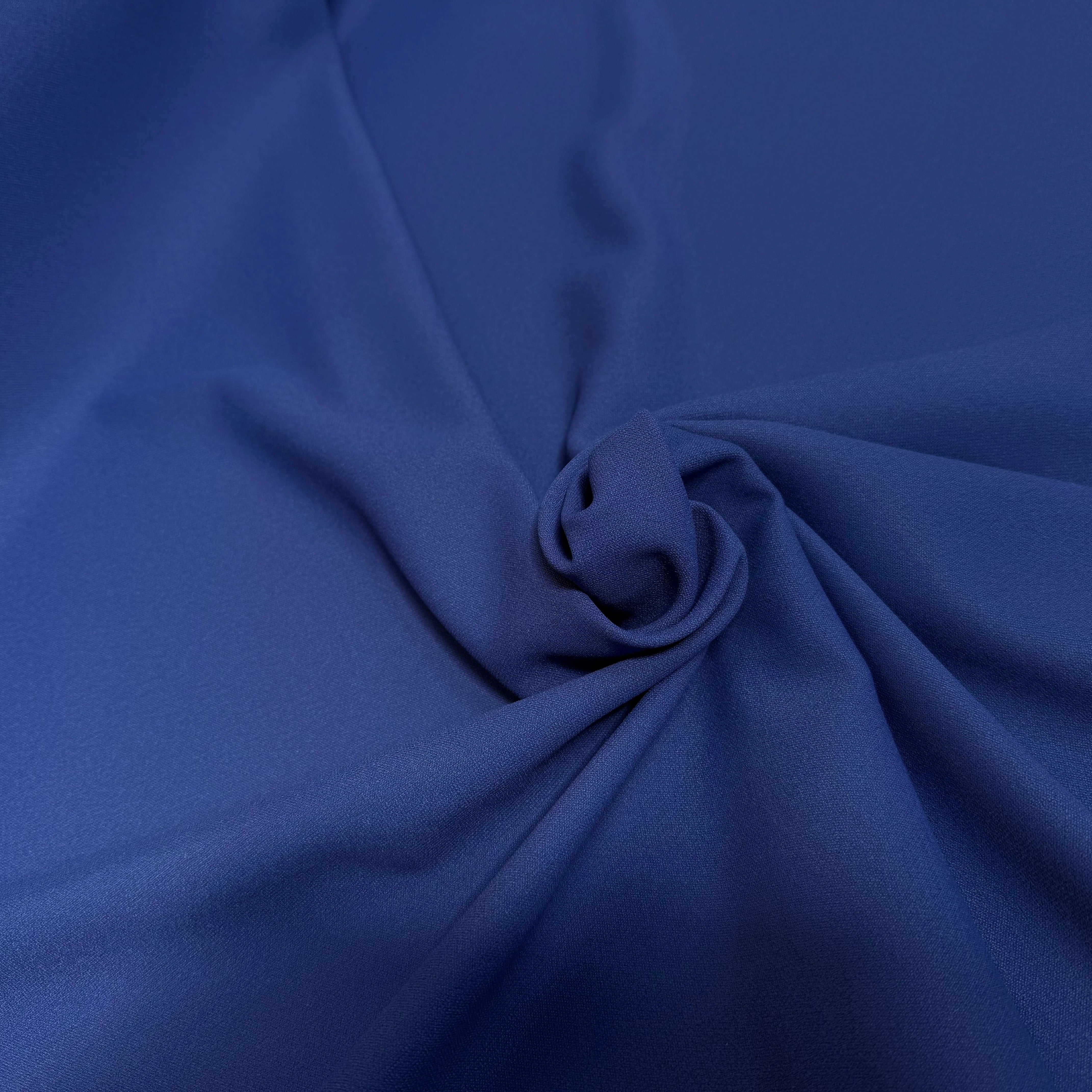 CREPE LOURD JAPAN 70% VISCOSE BLEU - My Little Coupon