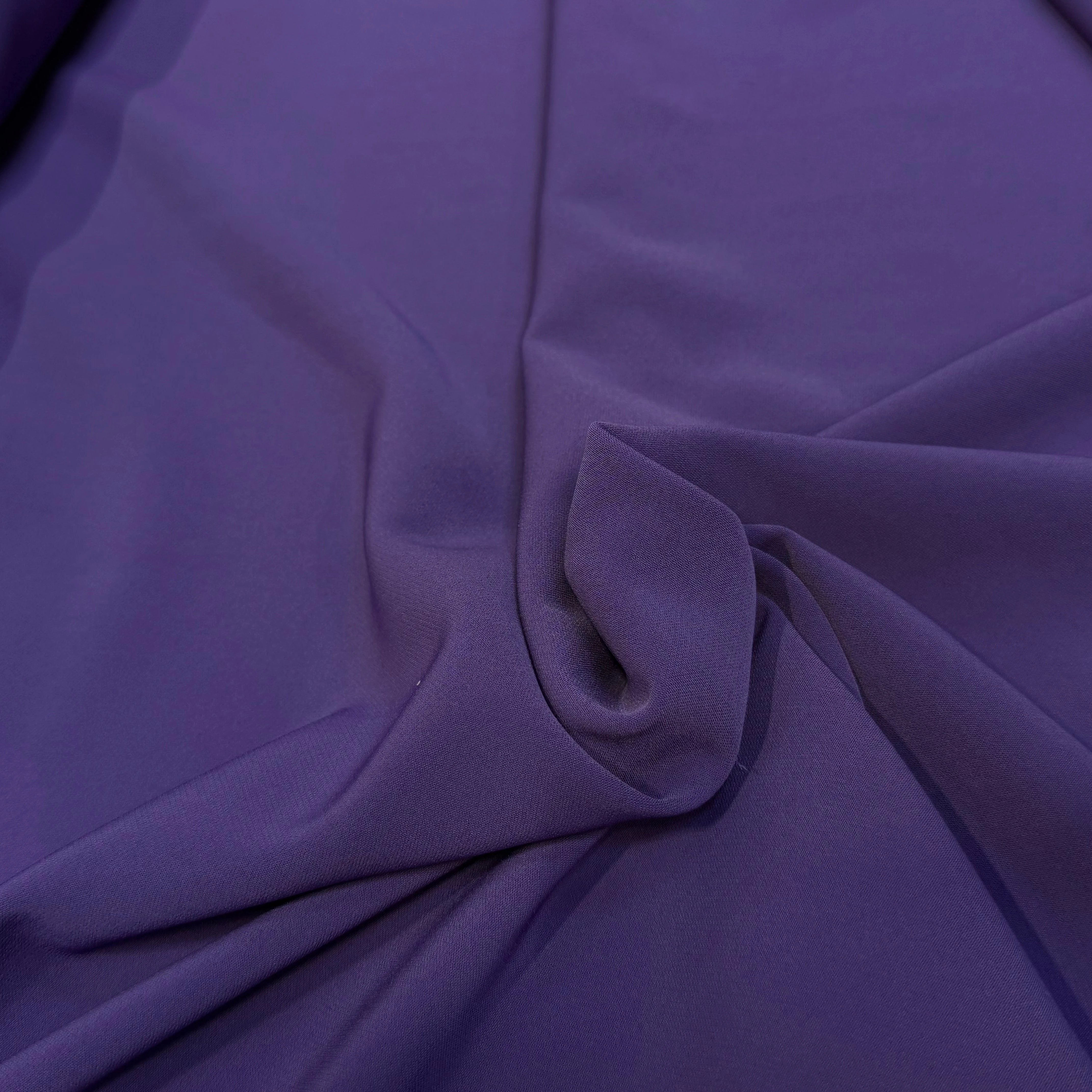 CREPE LOURD JAPAN STRETCH VIOLET REBECCA - My Little Coupon