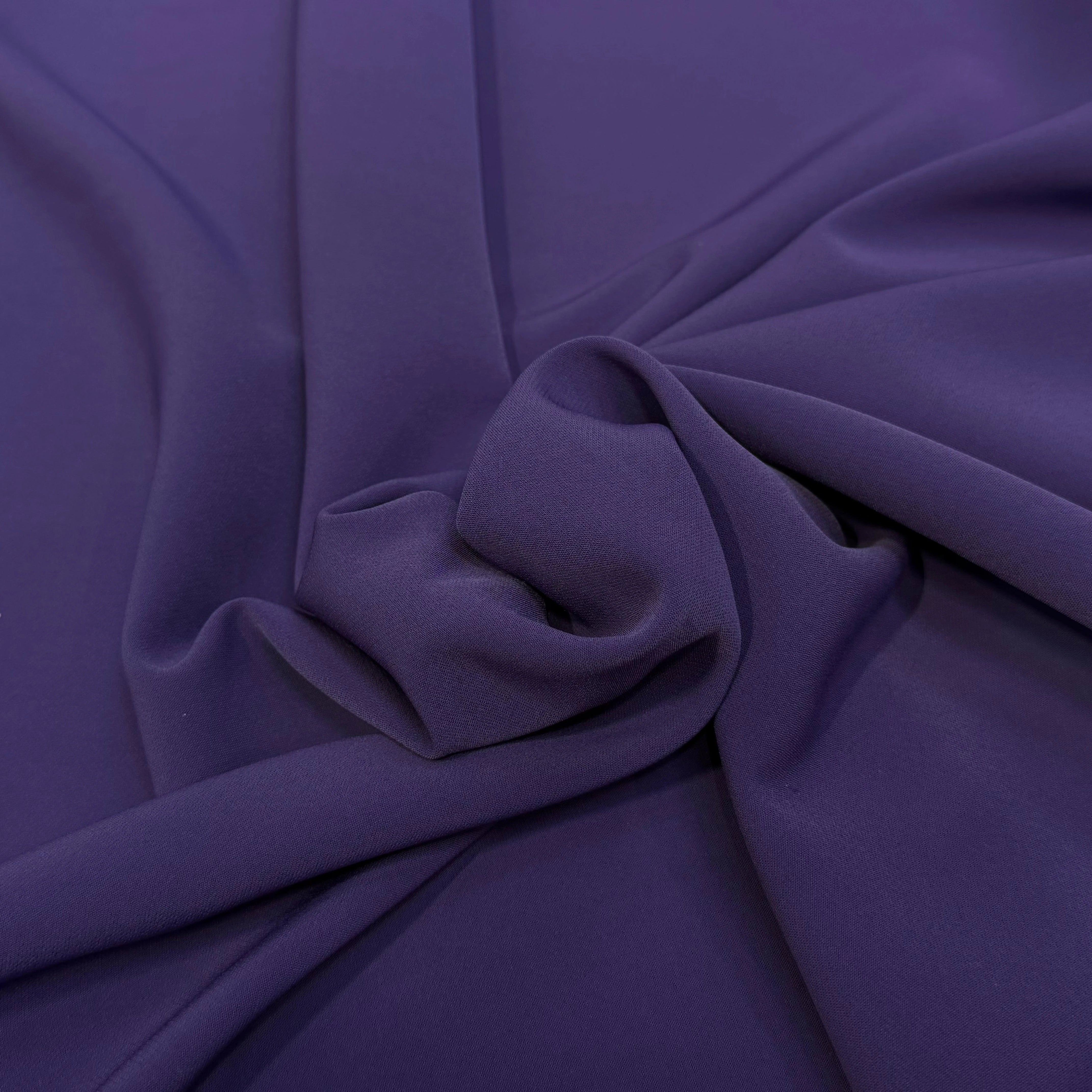 CREPE LOURD JAPAN STRETCH VIOLET REBECCA - My Little Coupon