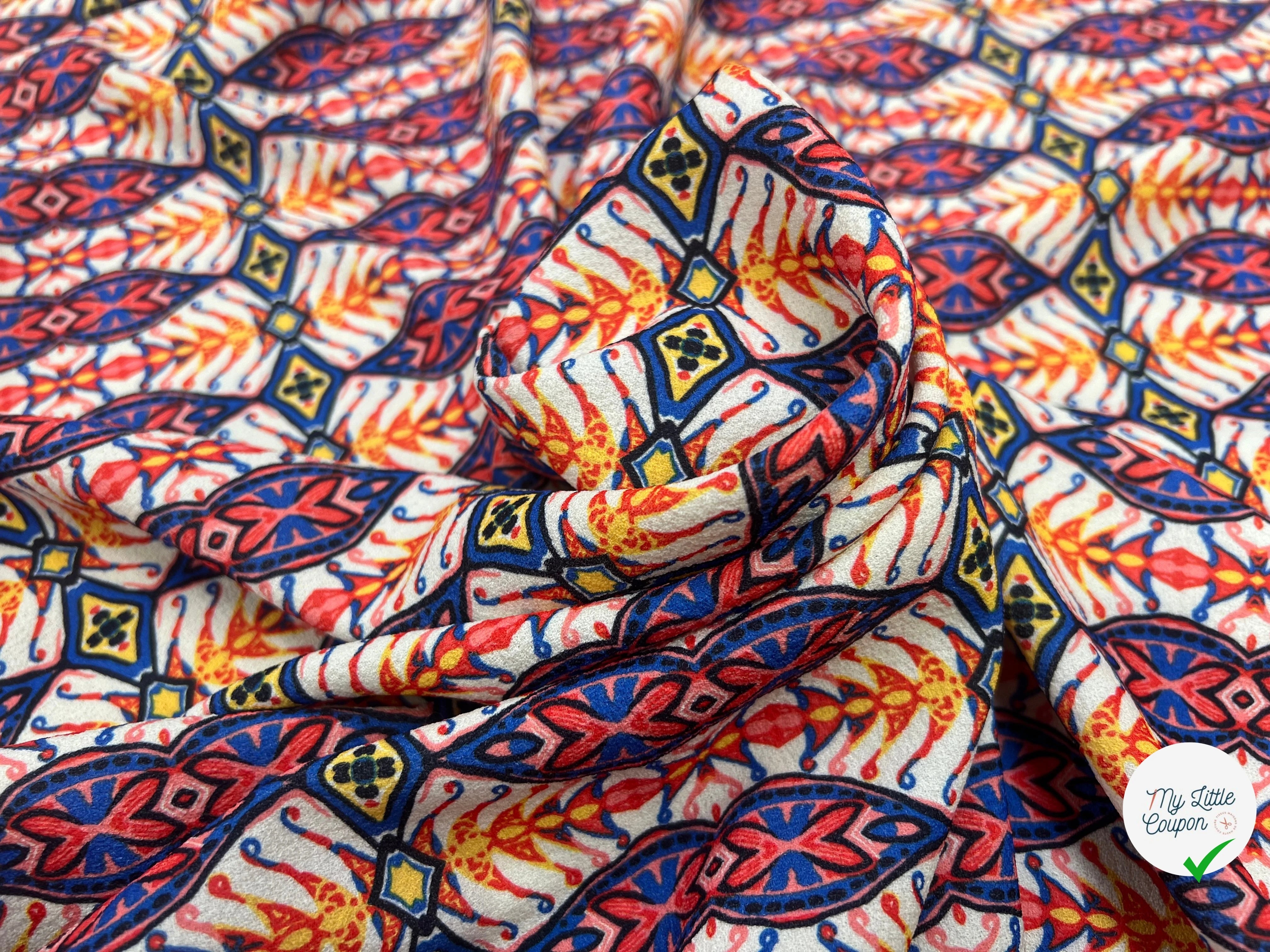 CREPE LOURD JAPON IMPRIMÉ EN FRANCE N33 - My Little Coupon