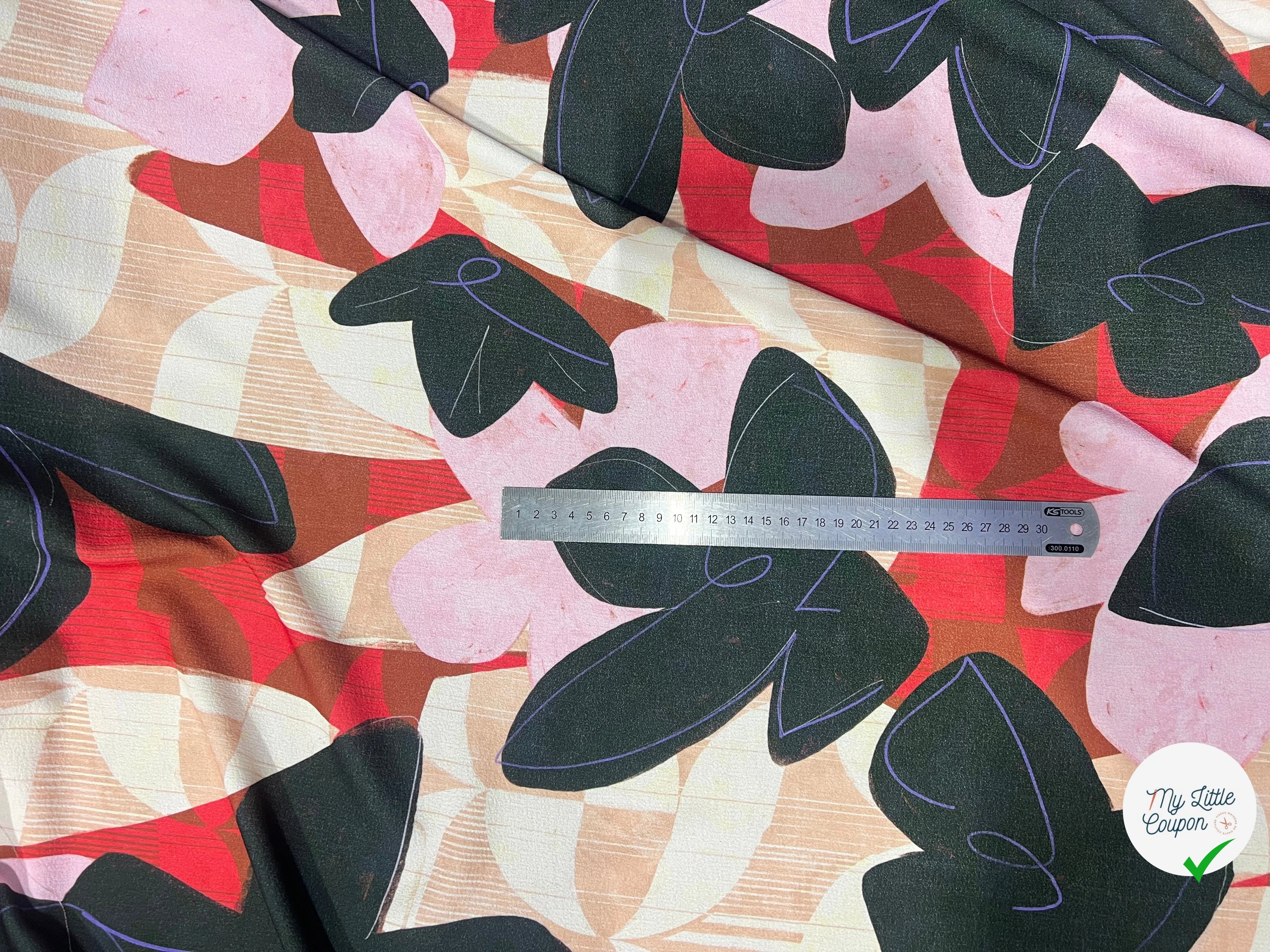 CREPE LOURD JAPON IMPRIMÉ EN FRANCE N36 - My Little Coupon