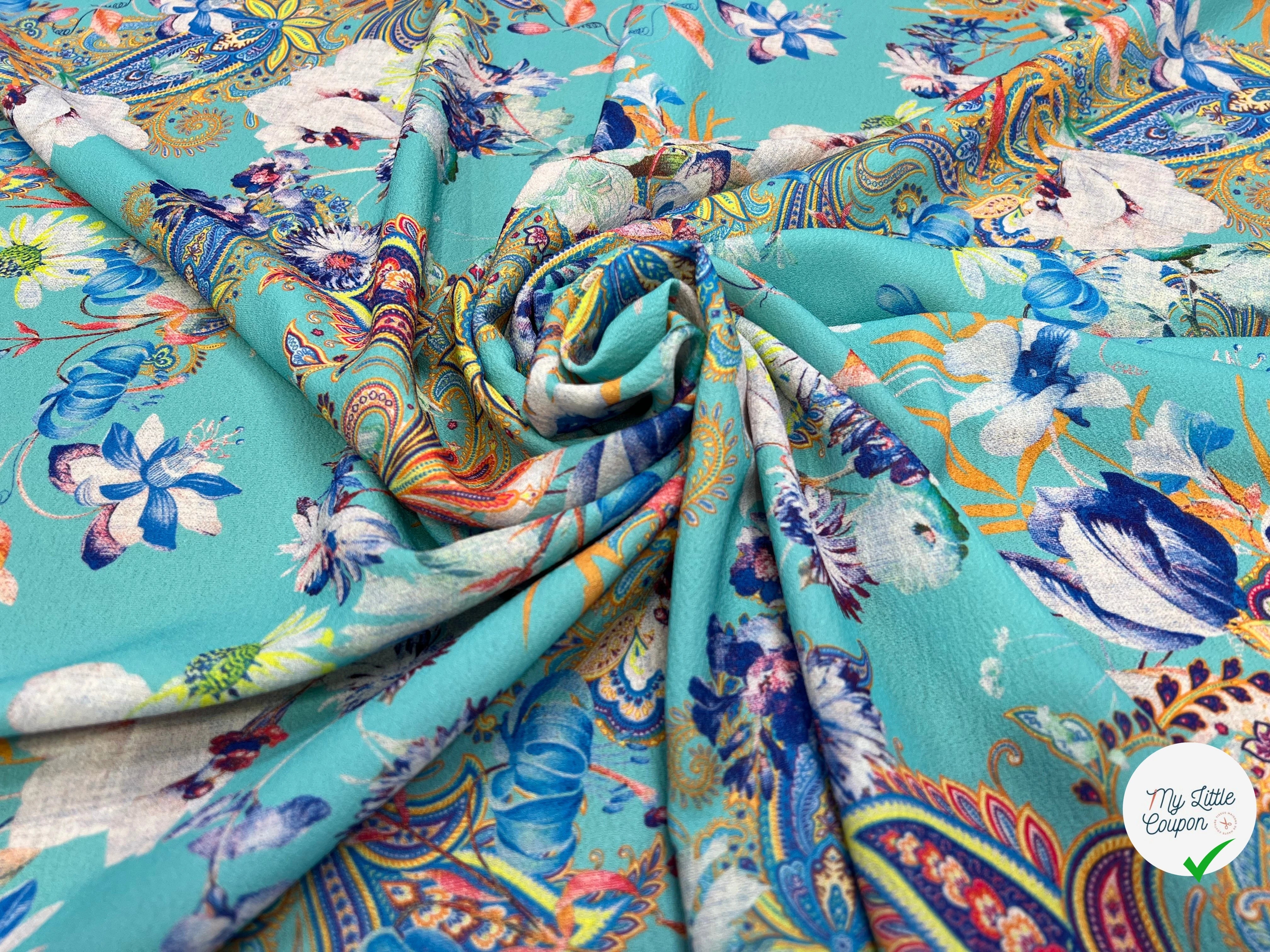 CREPE LOURD JAPON IMPRIMÉ EN FRANCE N40 - My Little Coupon