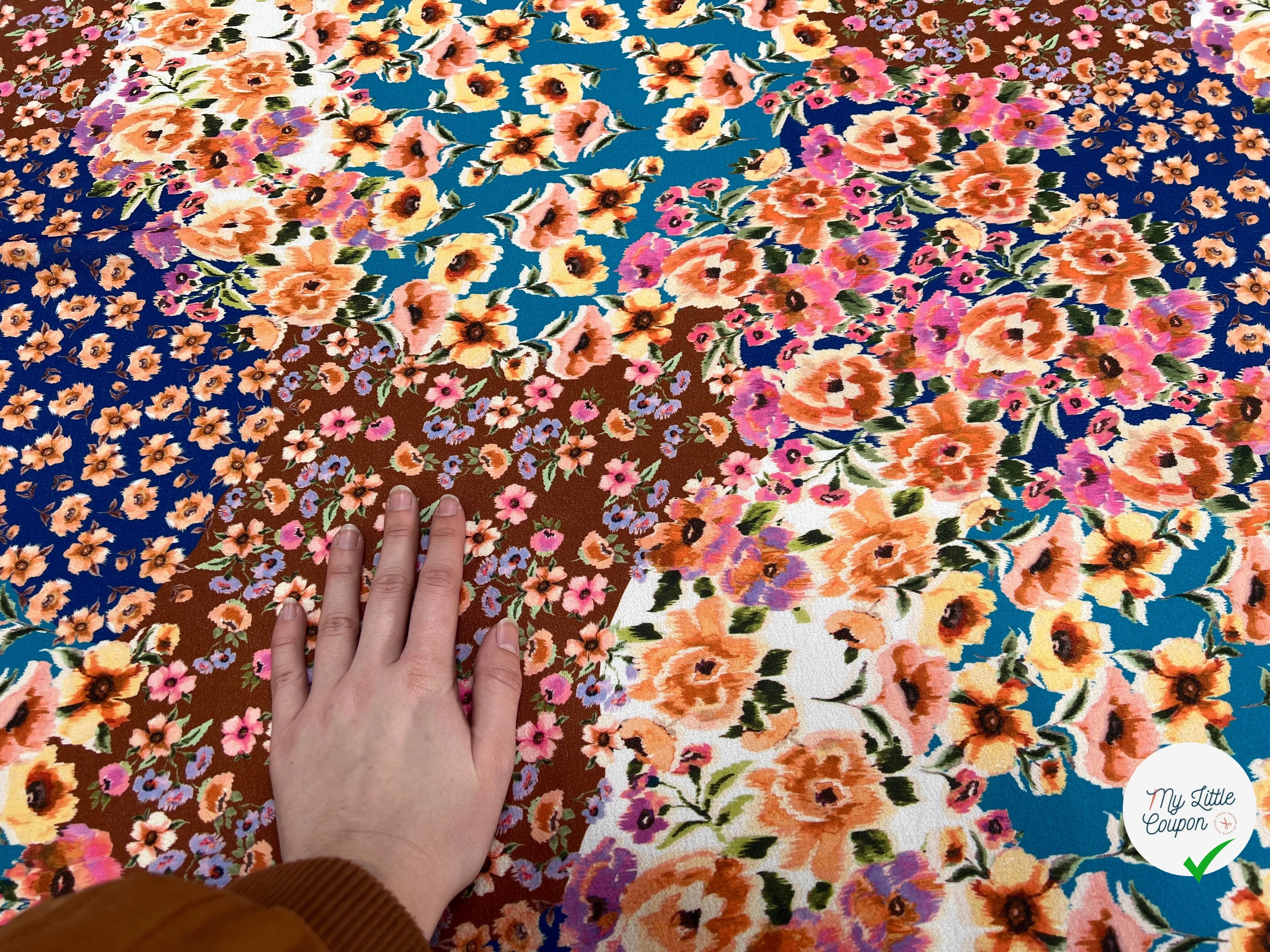 CREPE LOURD JAPON IMPRIMÉ EN FRANCE N50 - My Little Coupon