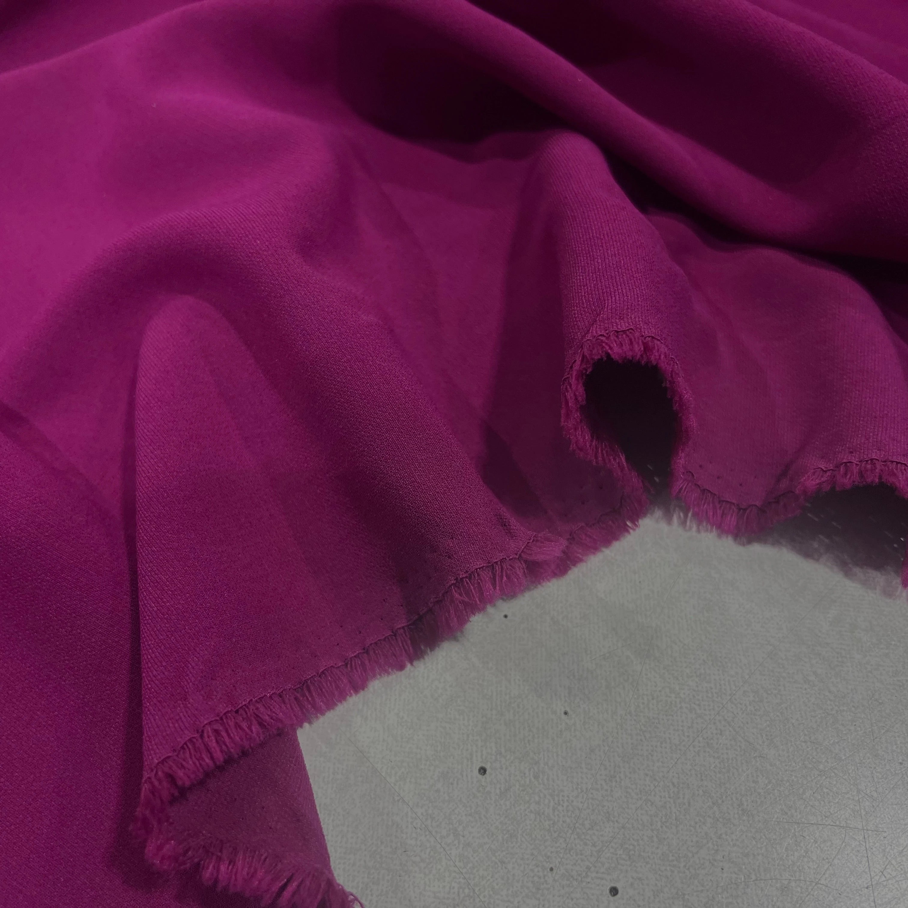 CREPE LOURD JAPON ROSE VIOLET SRETCH - My Little Coupon