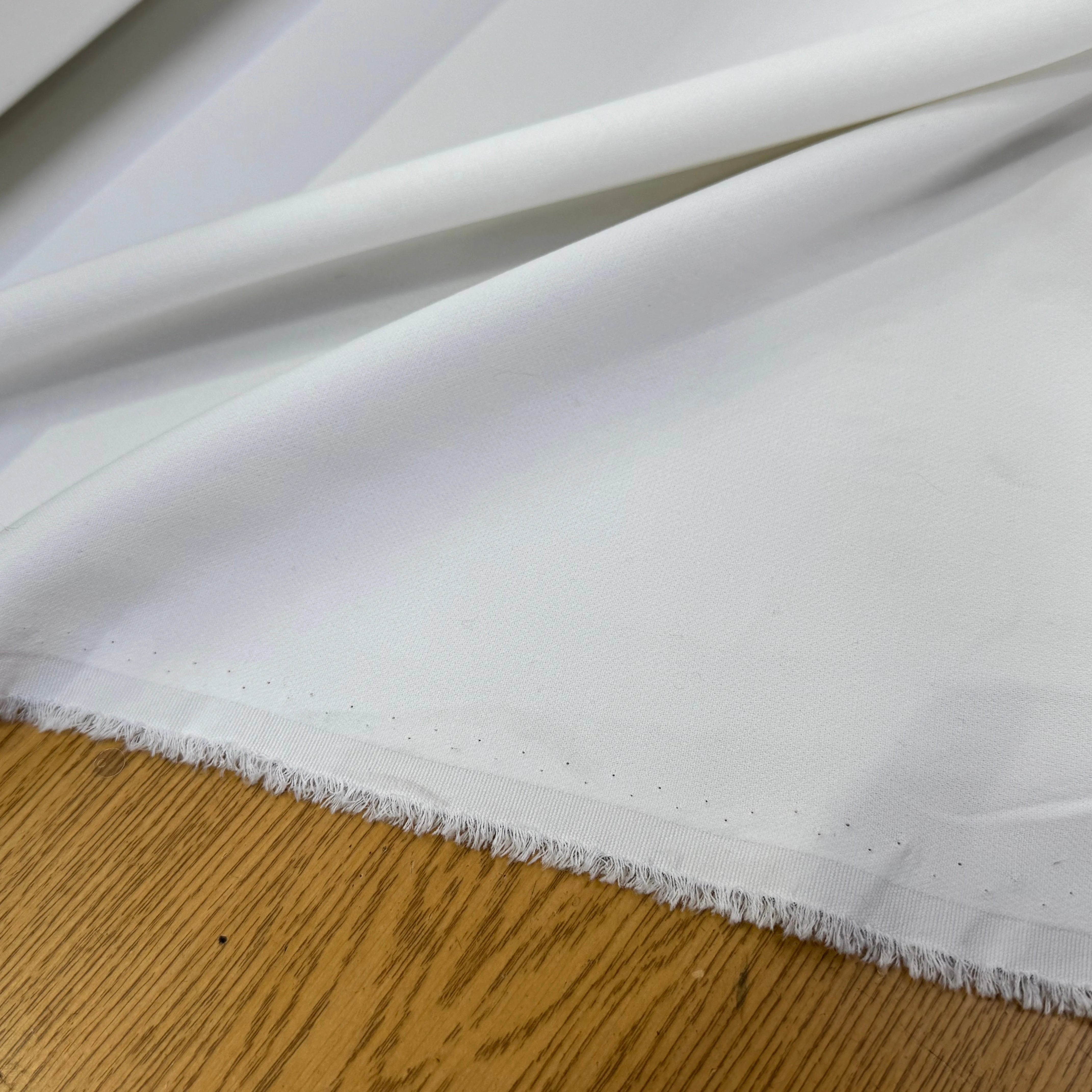 CREPE LOURD JAPONAIS BLANC STRETCH - My Little Coupon