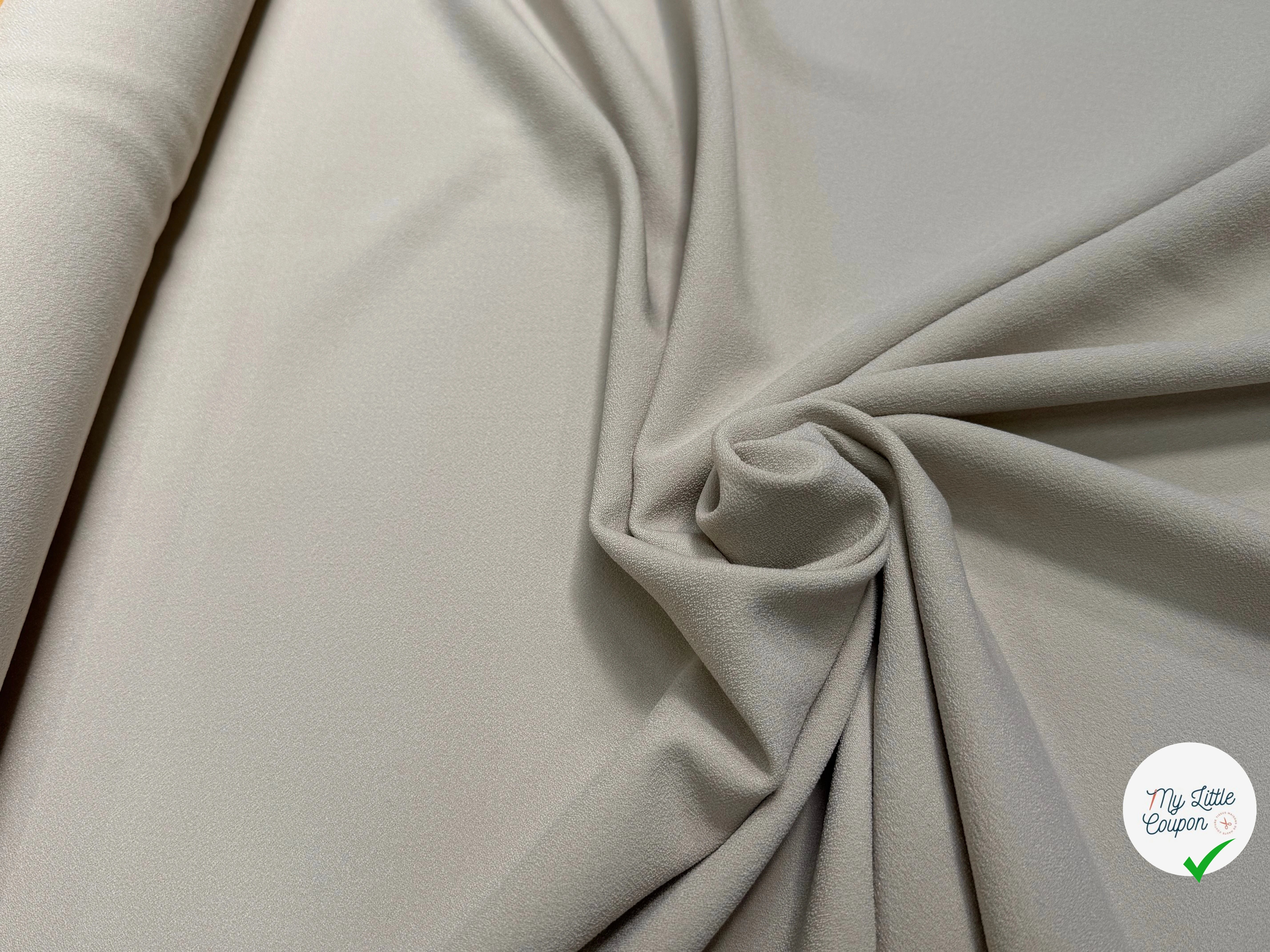 CREPE LOURD MOUSSE SABLE STRETCH - My Little Coupon