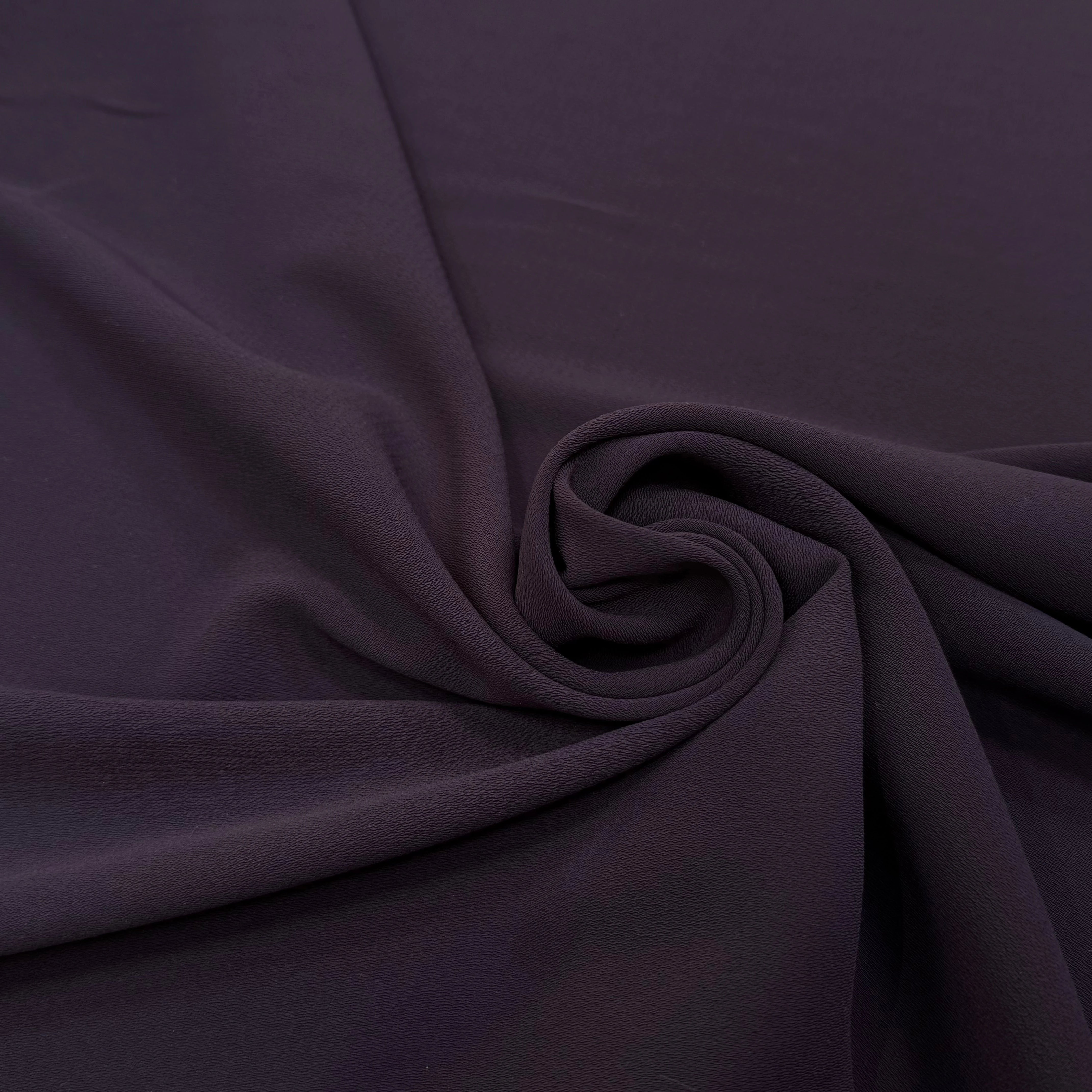 CREPE LOURD PRUNE 140CM - My Little Coupon