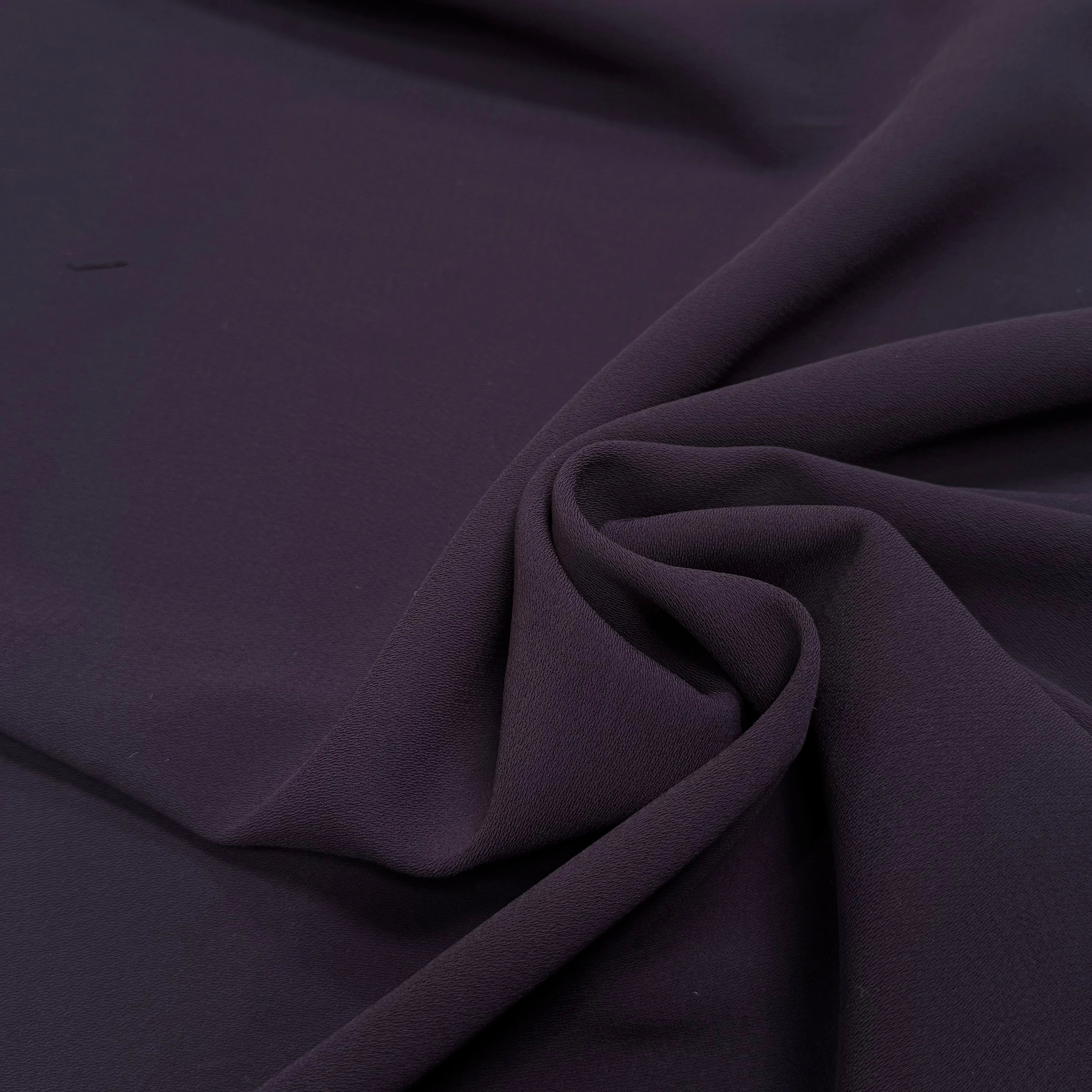 CREPE LOURD PRUNE 140CM - My Little Coupon