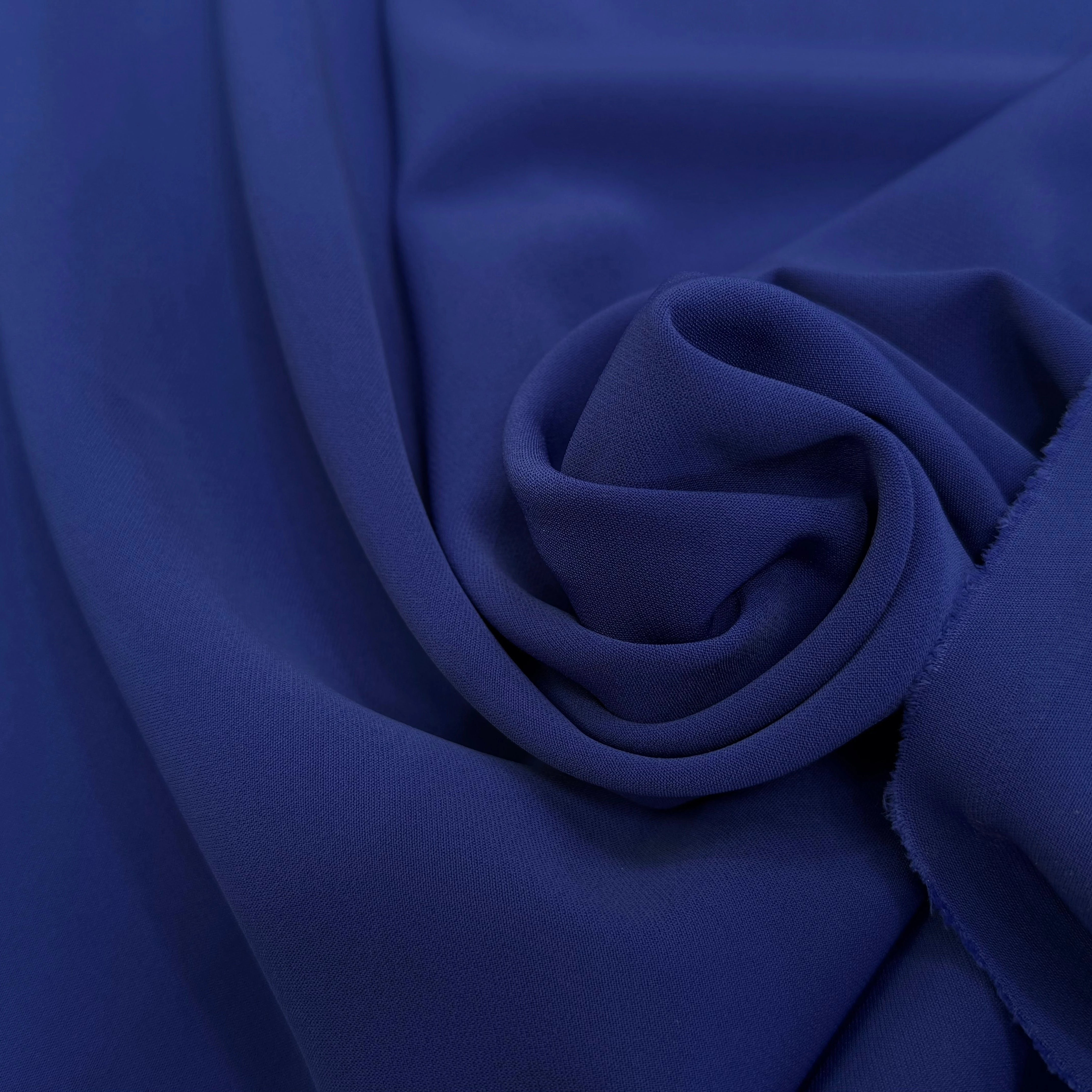 CREPE LOURD STRETCH BLEU SUPER TOMBÉ - My Little Coupon