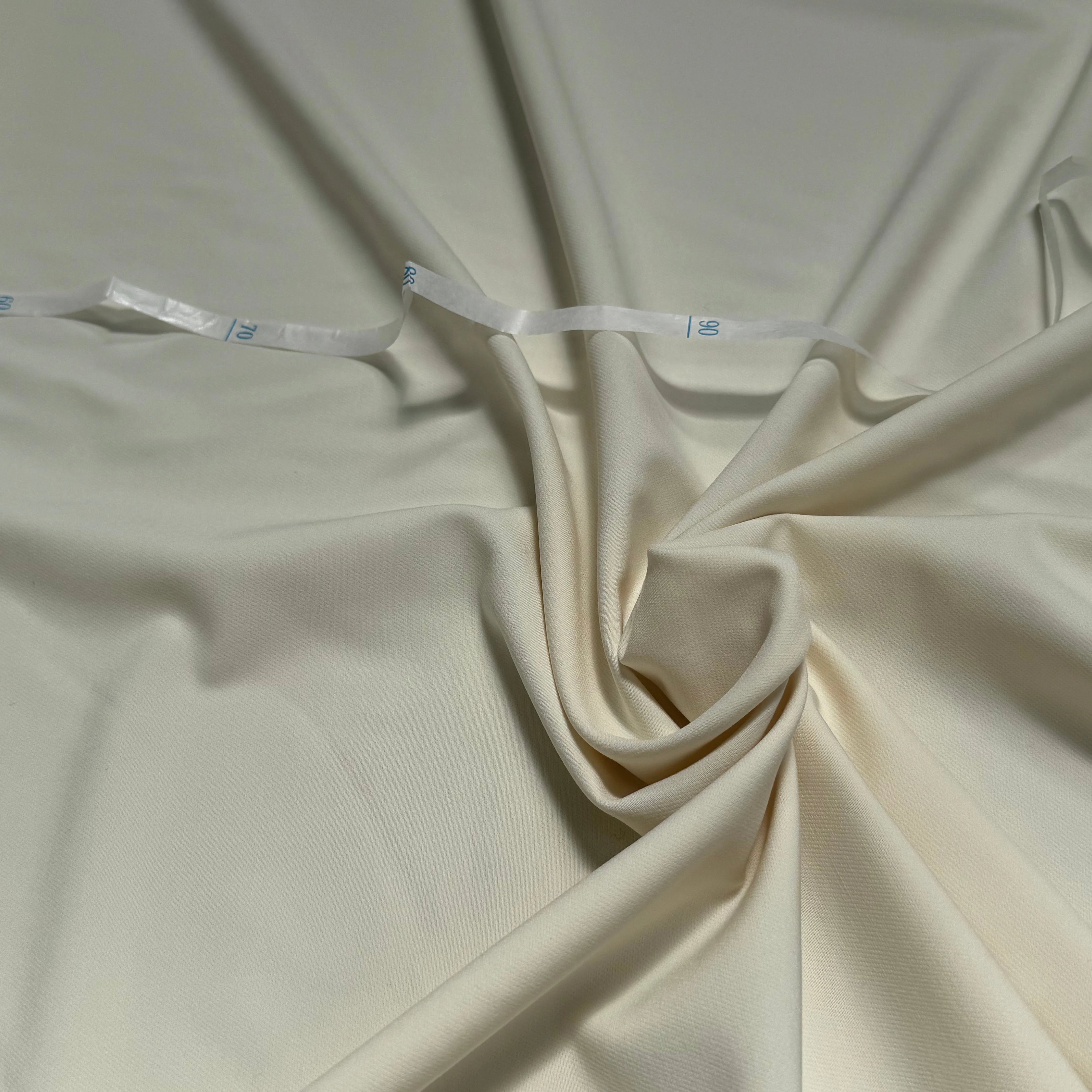 CREPE LOURD ULTRA STRETCH BEAU TOUCHER ÉCRU 18% VISCOSE - My Little Coupon