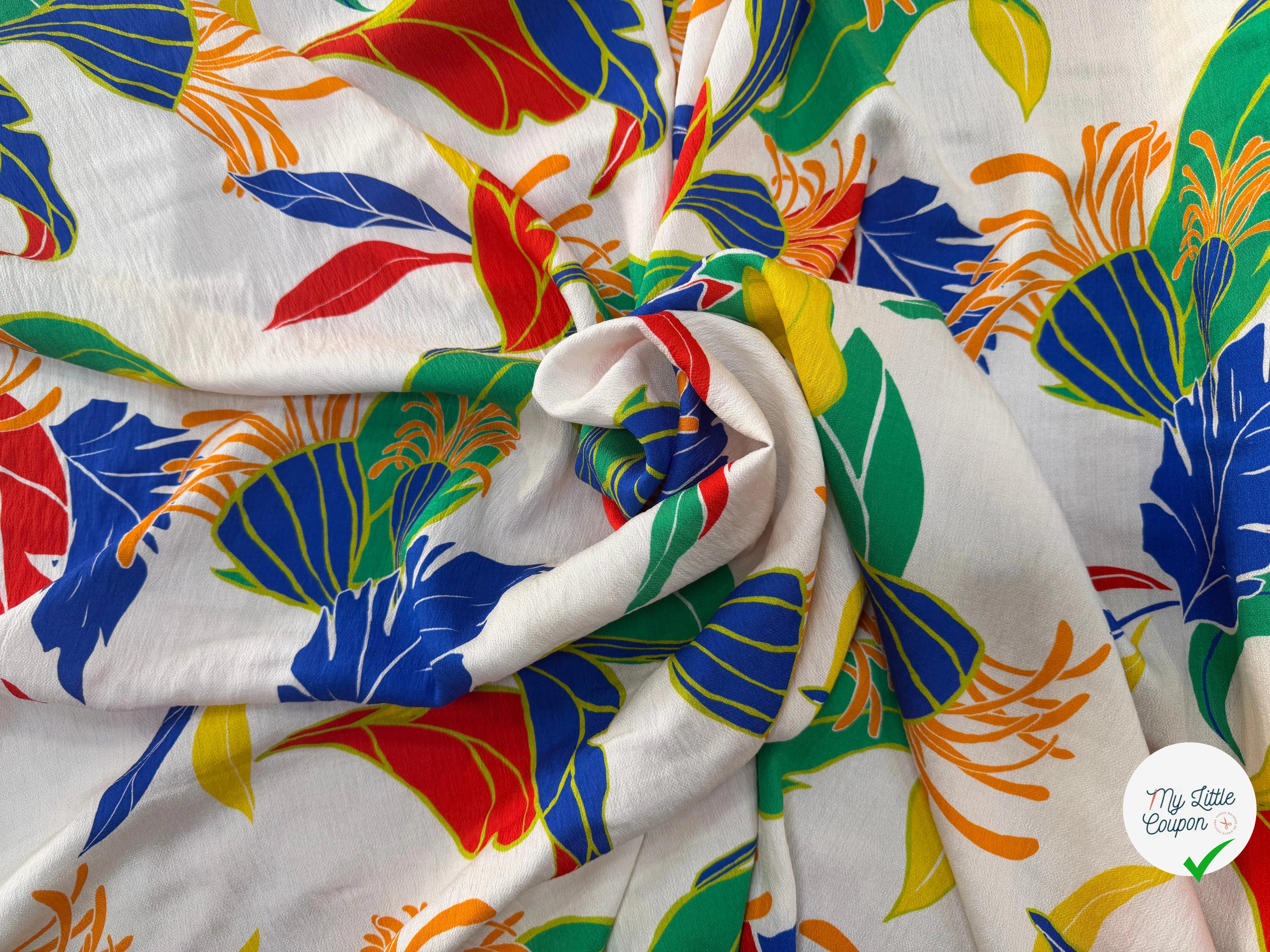 CREPE MAROCAIN 100% VISCOSE 1 - My Little Coupon