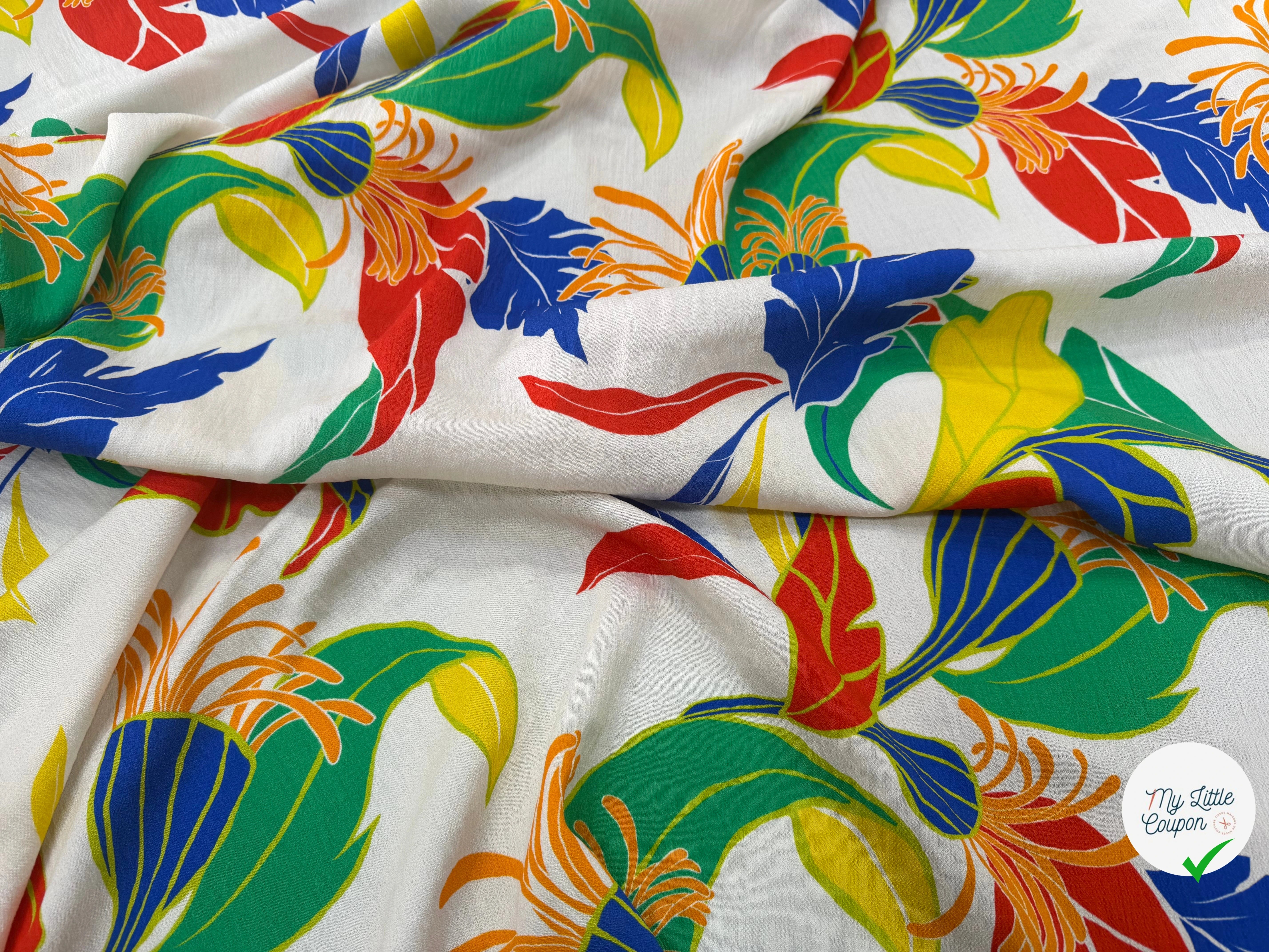 CREPE MAROCAIN 100% VISCOSE 1 - My Little Coupon