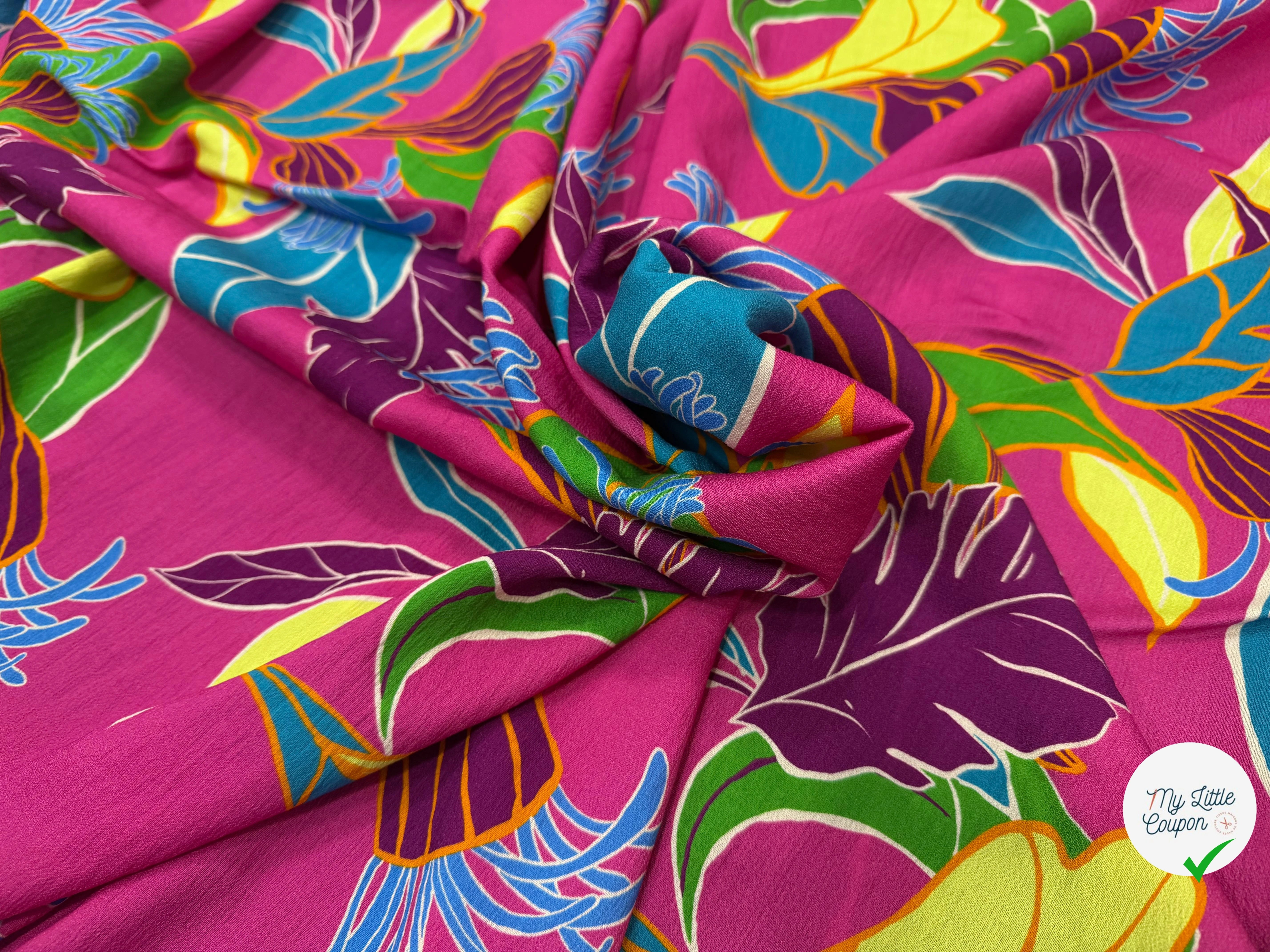 CREPE MAROCAIN 100% VISCOSE 11 - My Little Coupon