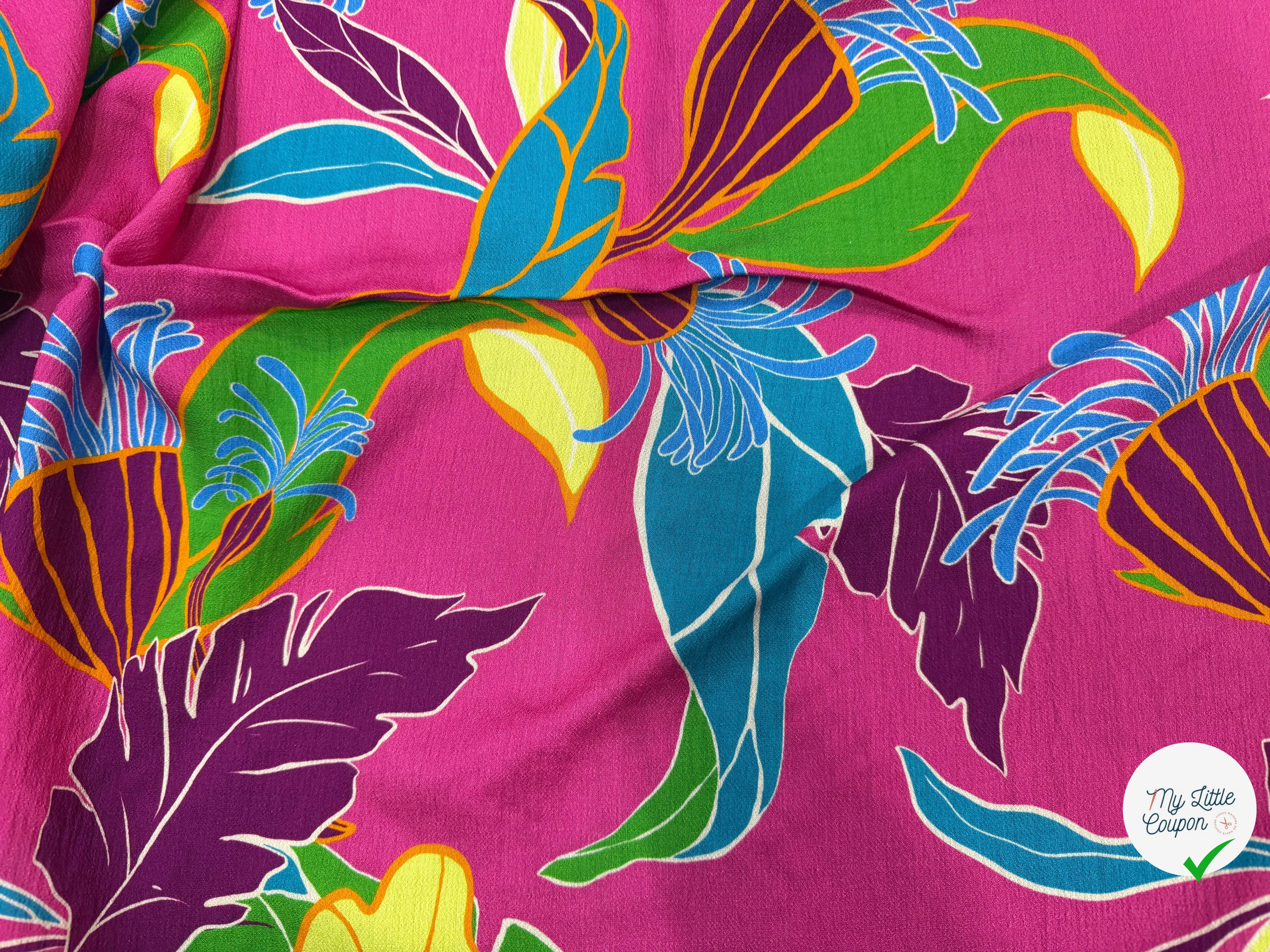 CREPE MAROCAIN 100% VISCOSE 11 - My Little Coupon