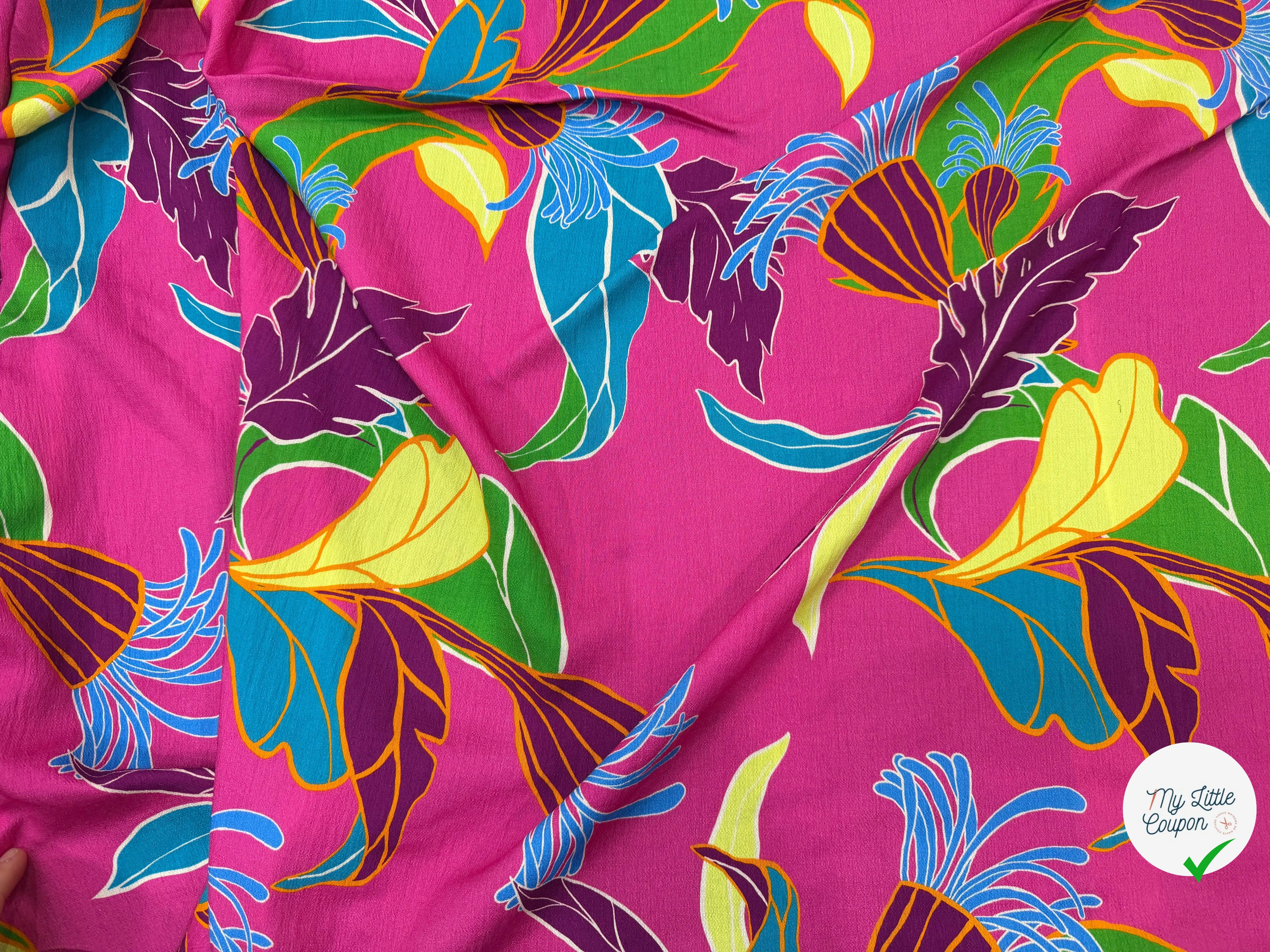 CREPE MAROCAIN 100% VISCOSE 11 - My Little Coupon