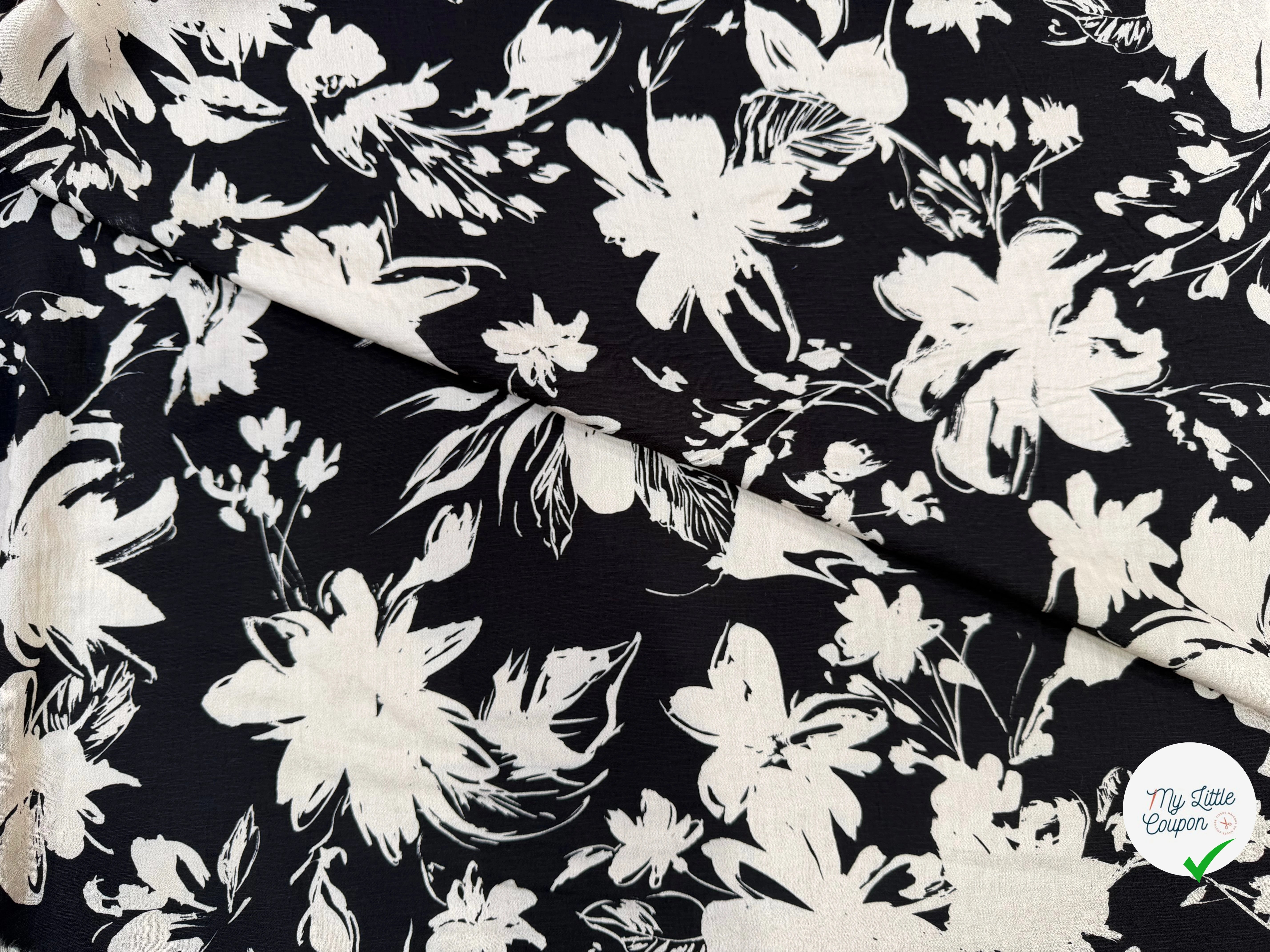 CREPE MAROCAIN 100% VISCOSE 3 - My Little Coupon