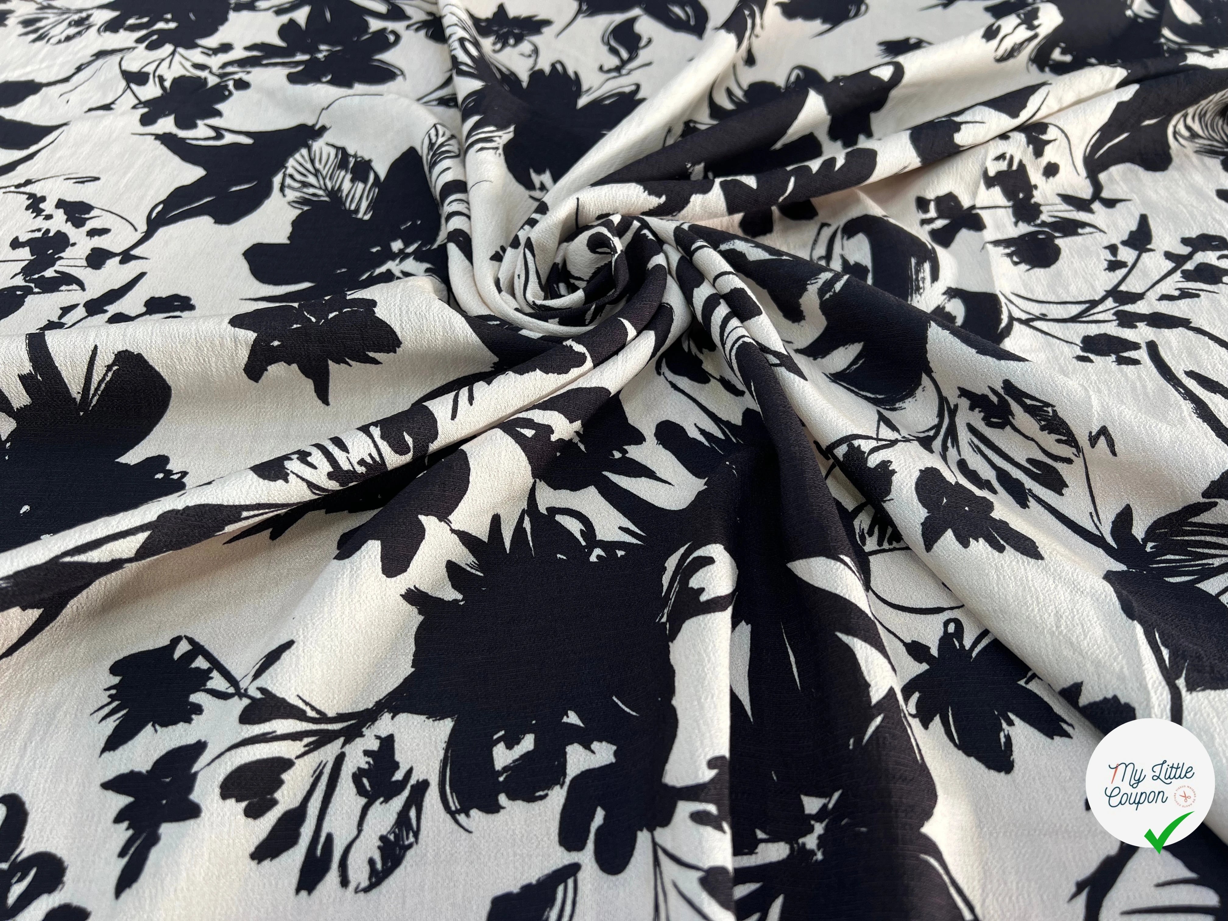 CREPE MAROCAIN 100% VISCOSE 4 - My Little Coupon