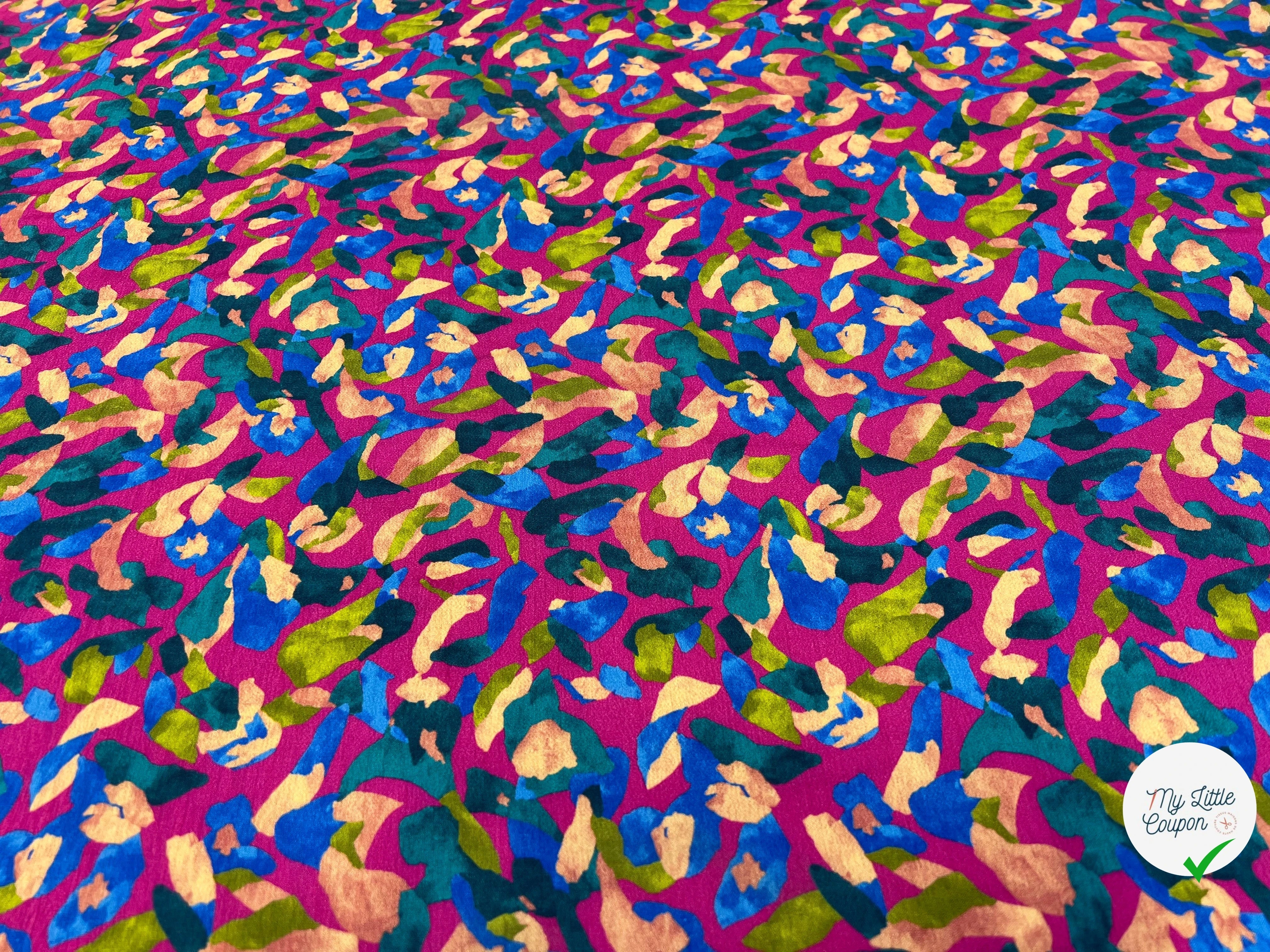 CREPE MAROCAIN 100% VISCOSE 6 - My Little Coupon