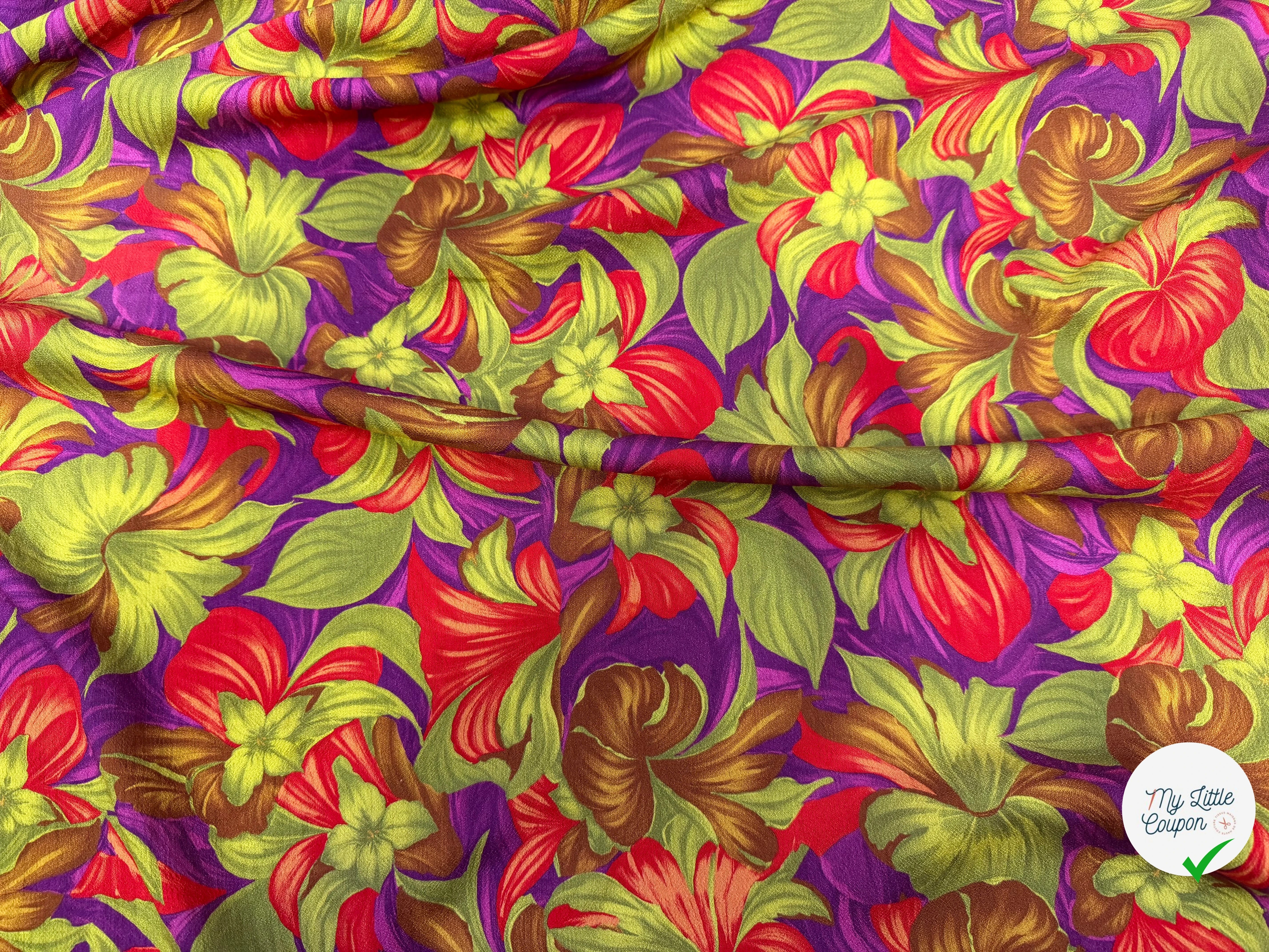 CREPE MAROCAIN 100% VISCOSE 7 - My Little Coupon