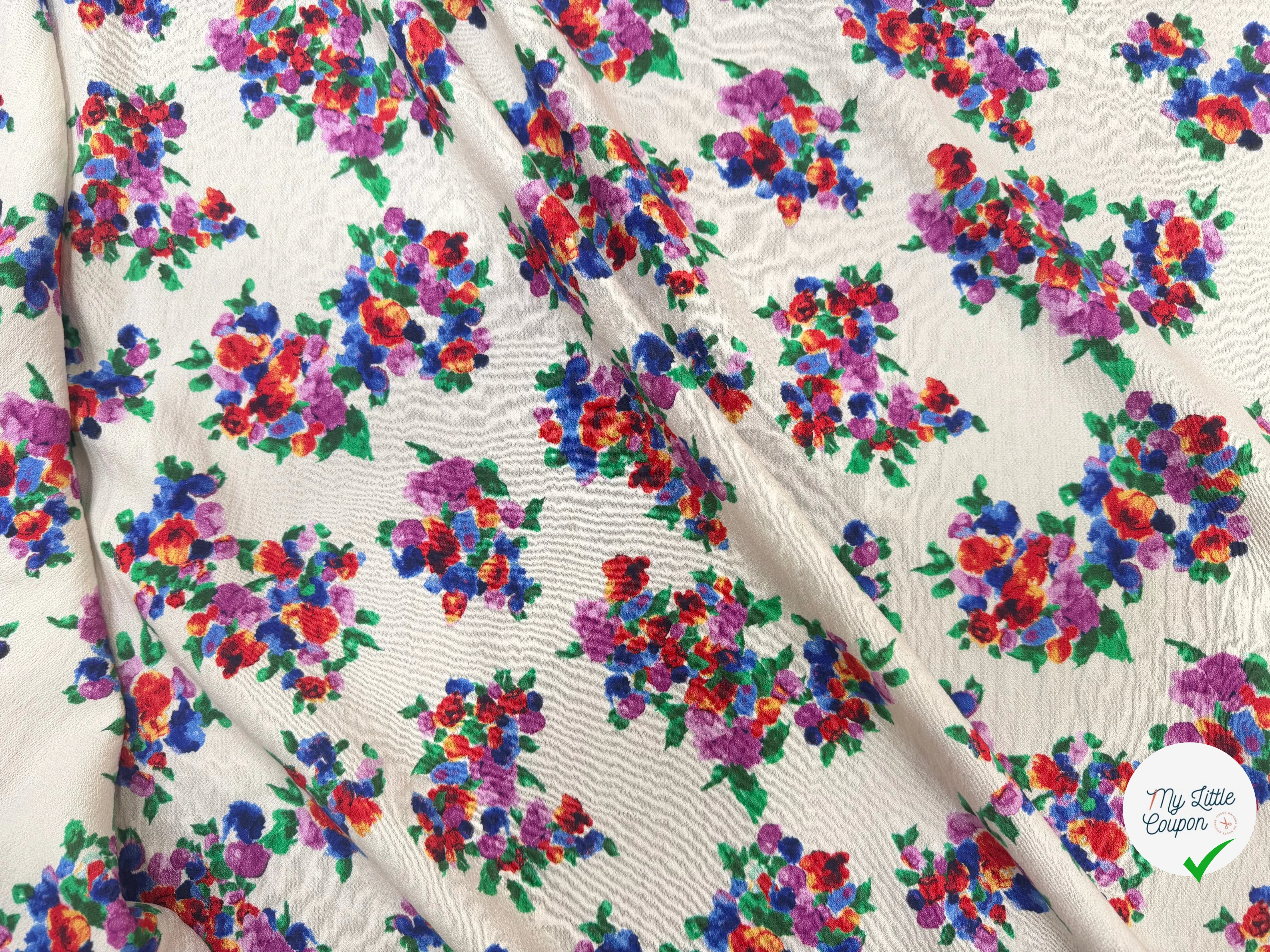 CREPE MAROCAIN 100% VISCOSE 8 - My Little Coupon