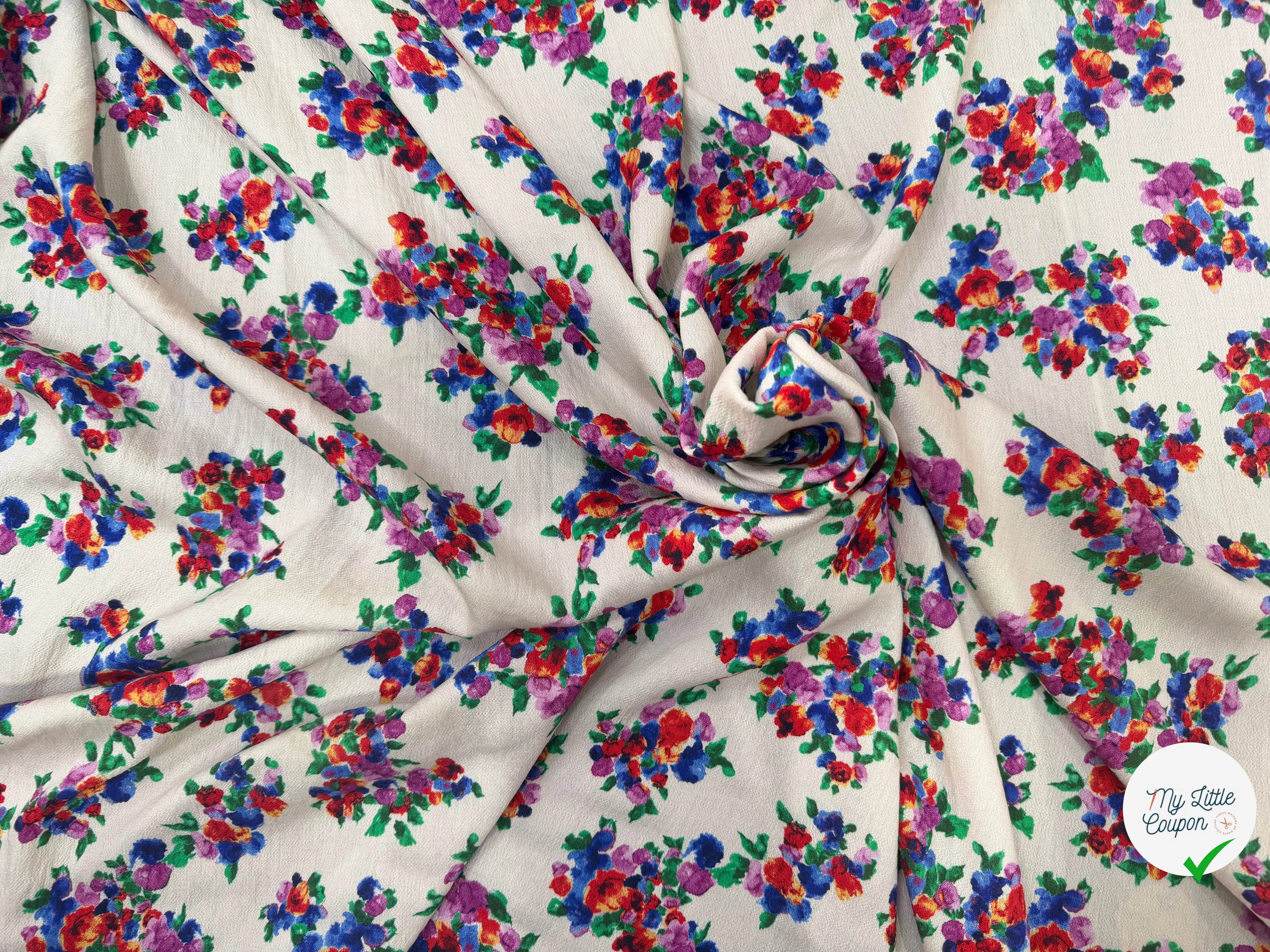 CREPE MAROCAIN 100% VISCOSE 8 - My Little Coupon