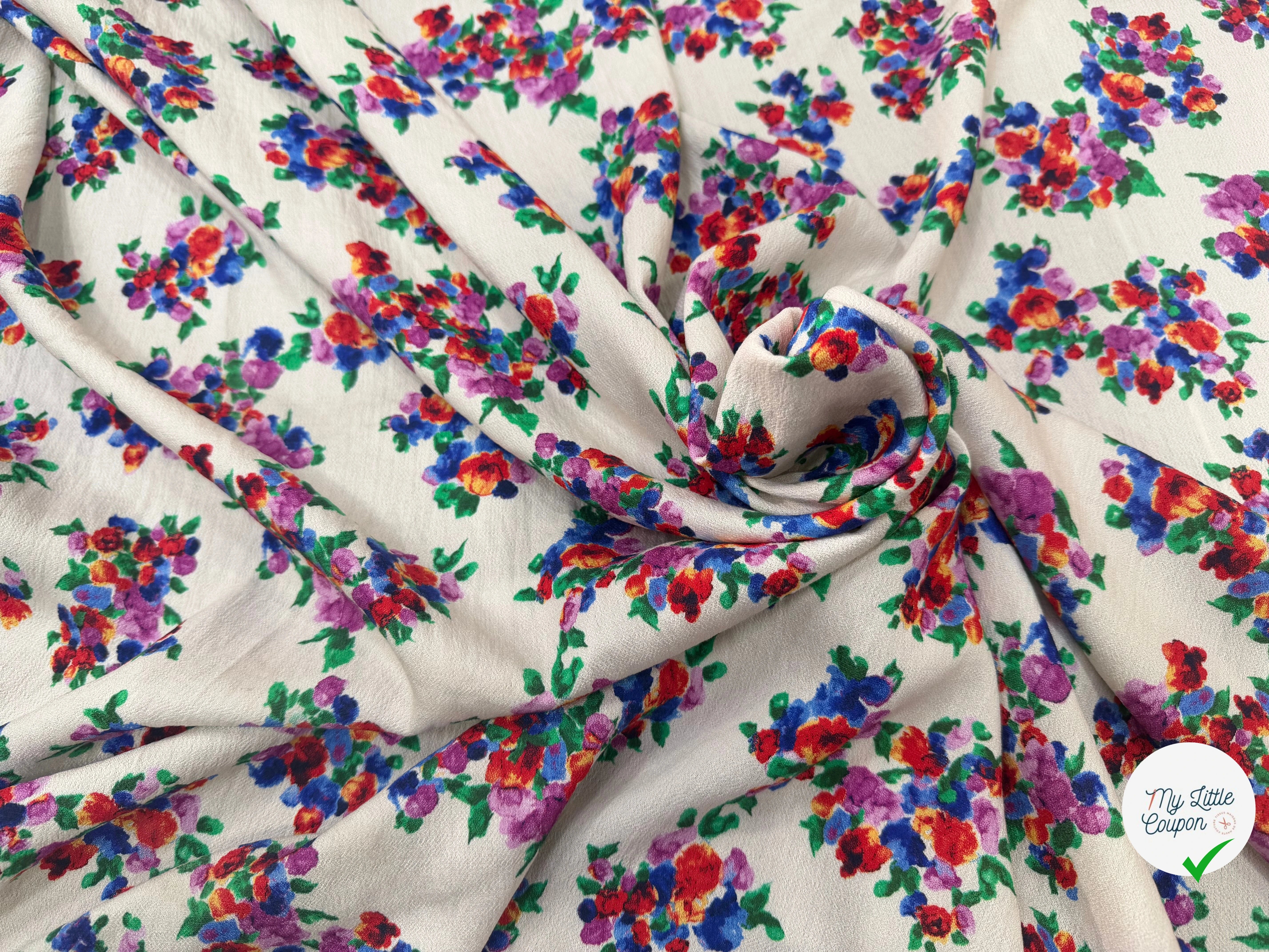 CREPE MAROCAIN 100% VISCOSE 8 - My Little Coupon