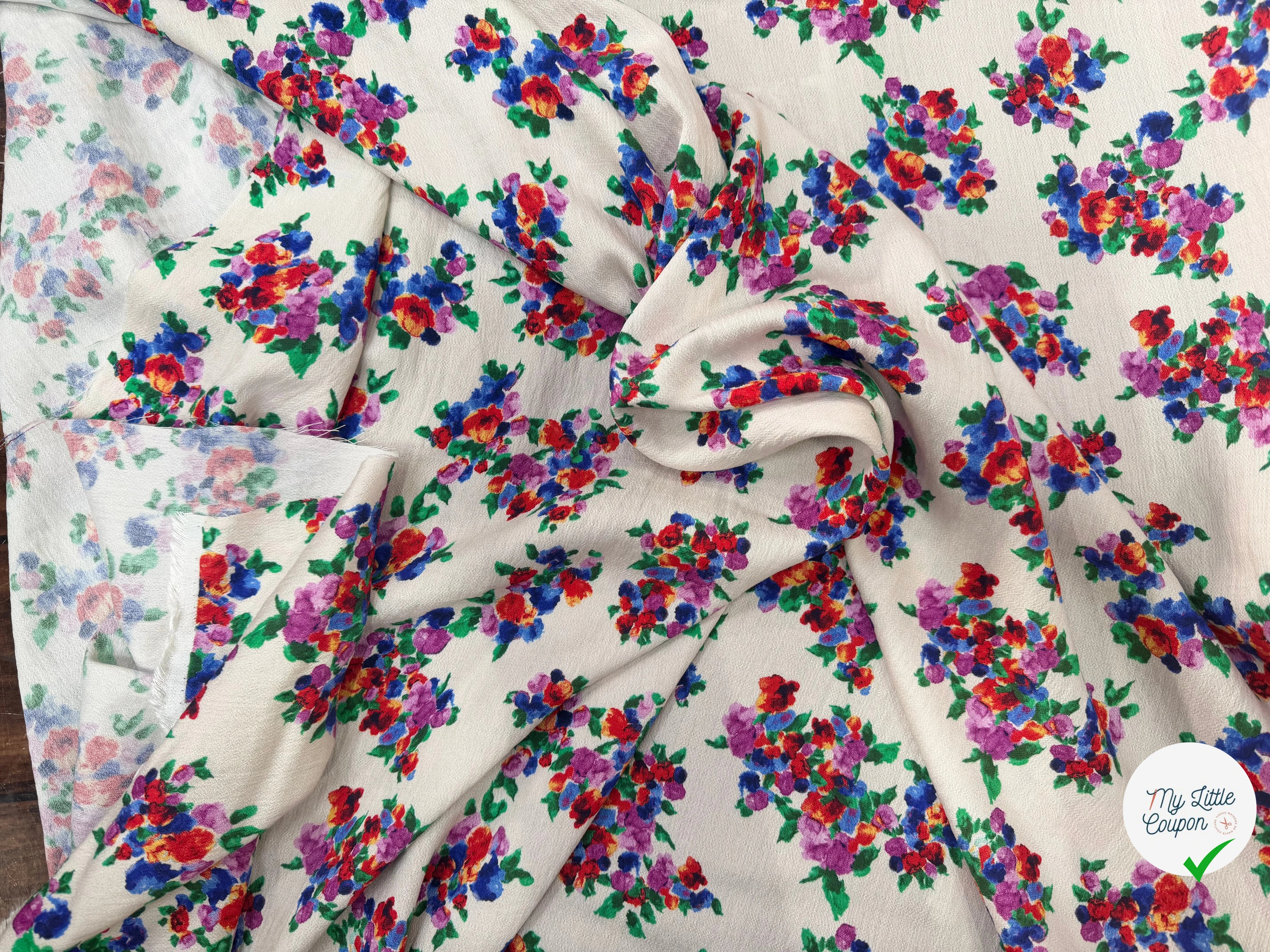 CREPE MAROCAIN 100% VISCOSE 8 - My Little Coupon