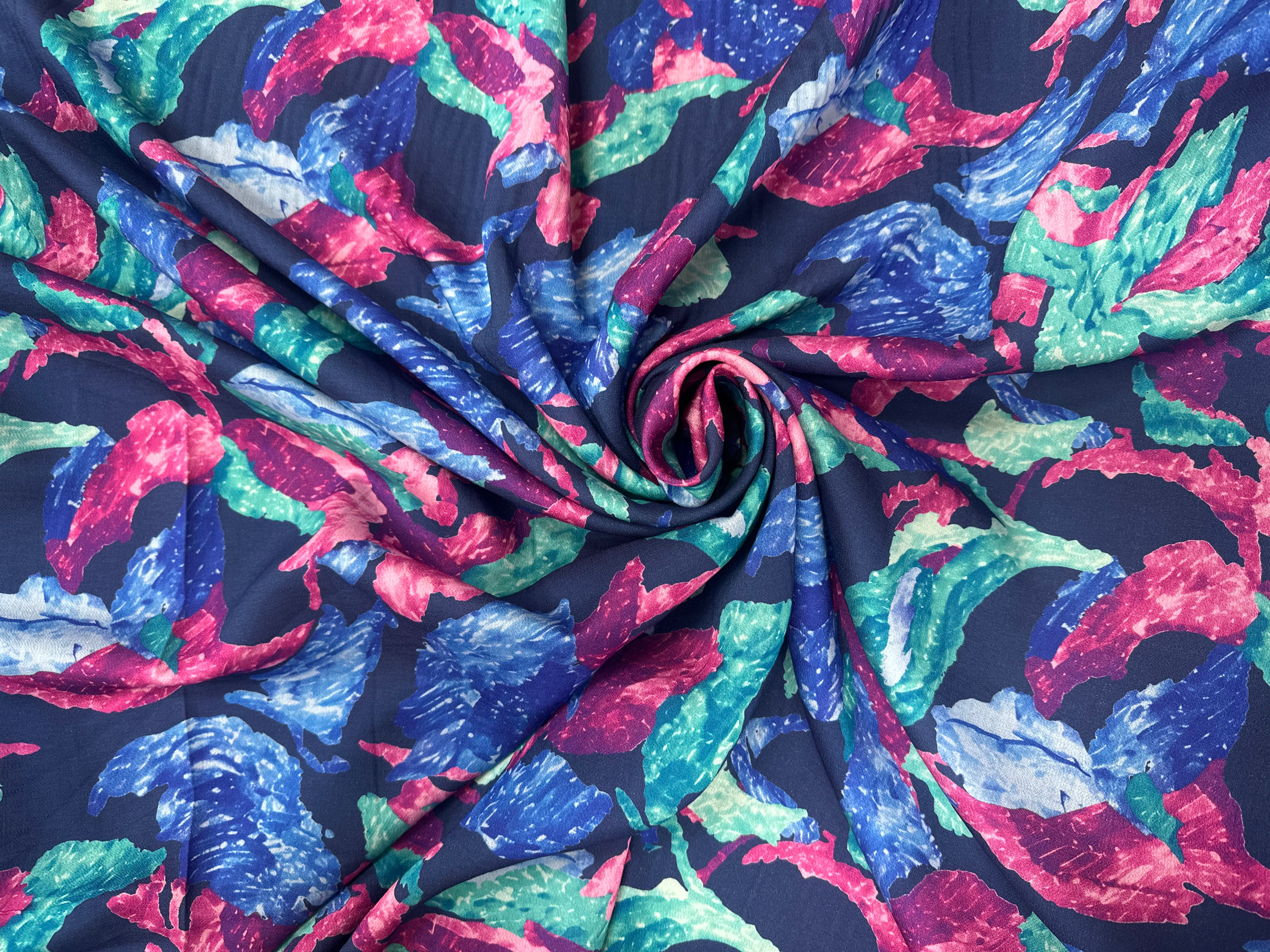 CREPE MAROCAIN FLORALIE CHIC - My Little Coupon