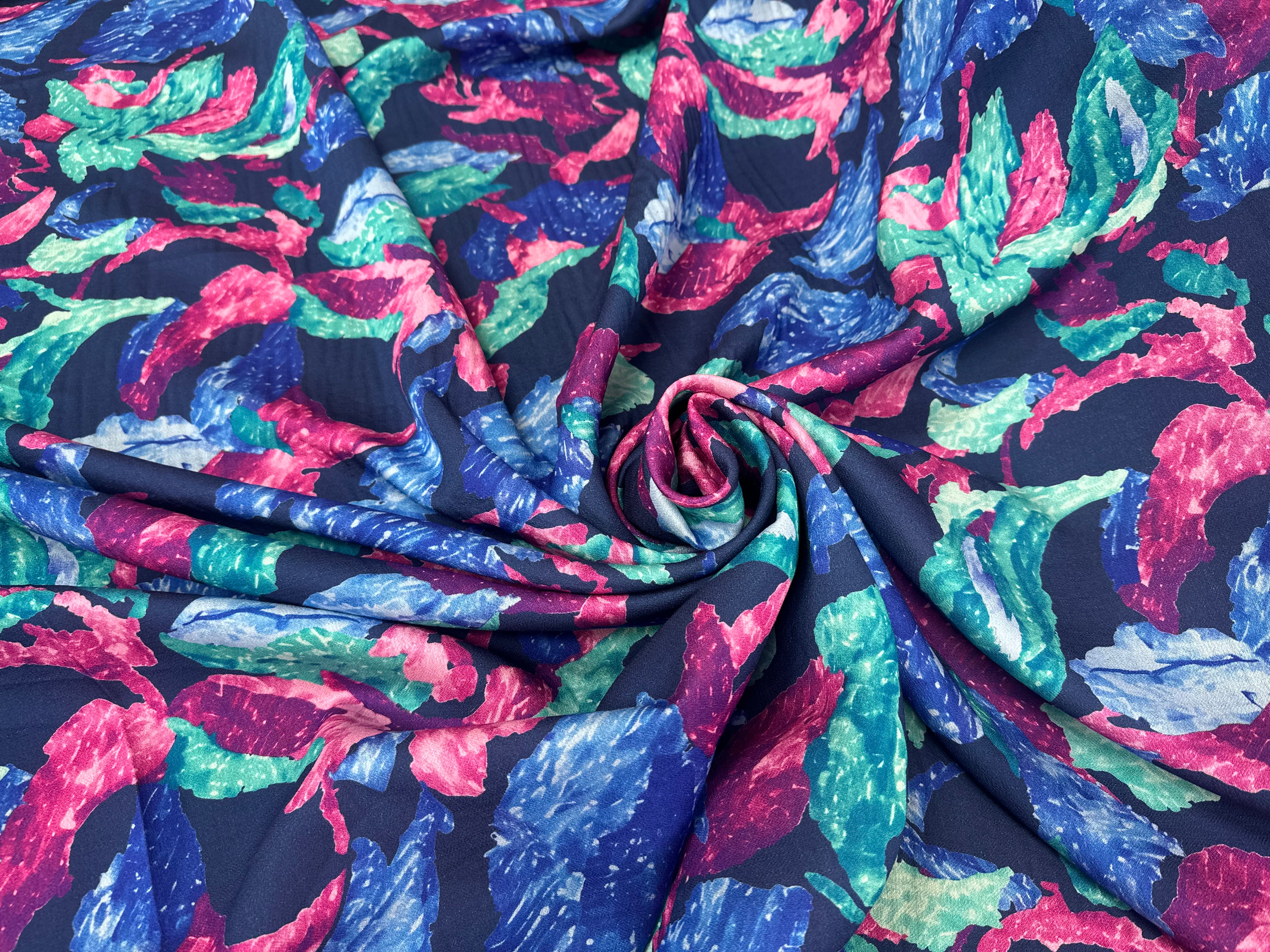 CREPE MAROCAIN FLORALIE CHIC - My Little Coupon