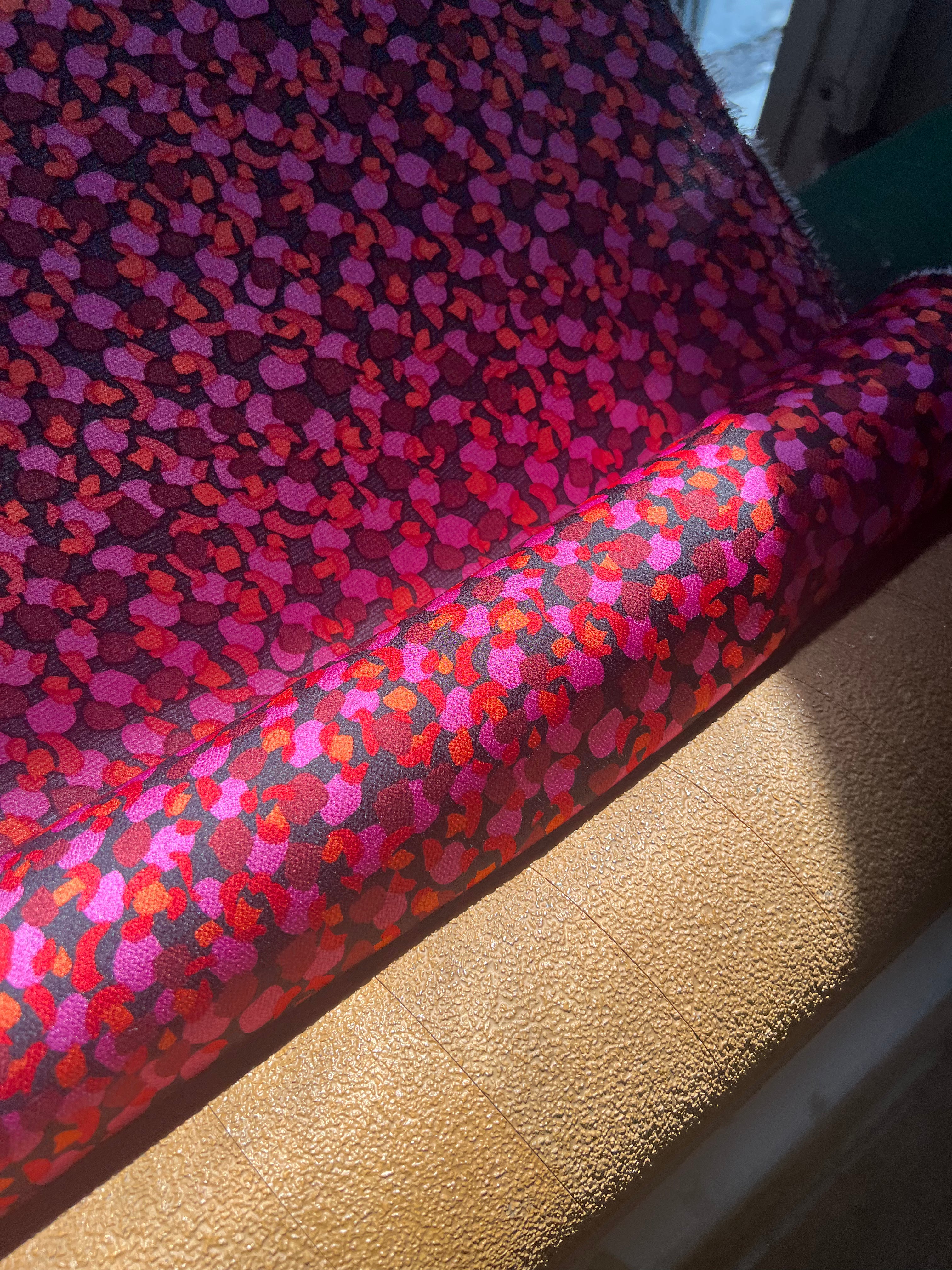 CRÊPE MAROCAIN SETAV MAGENTA MLC INTERN