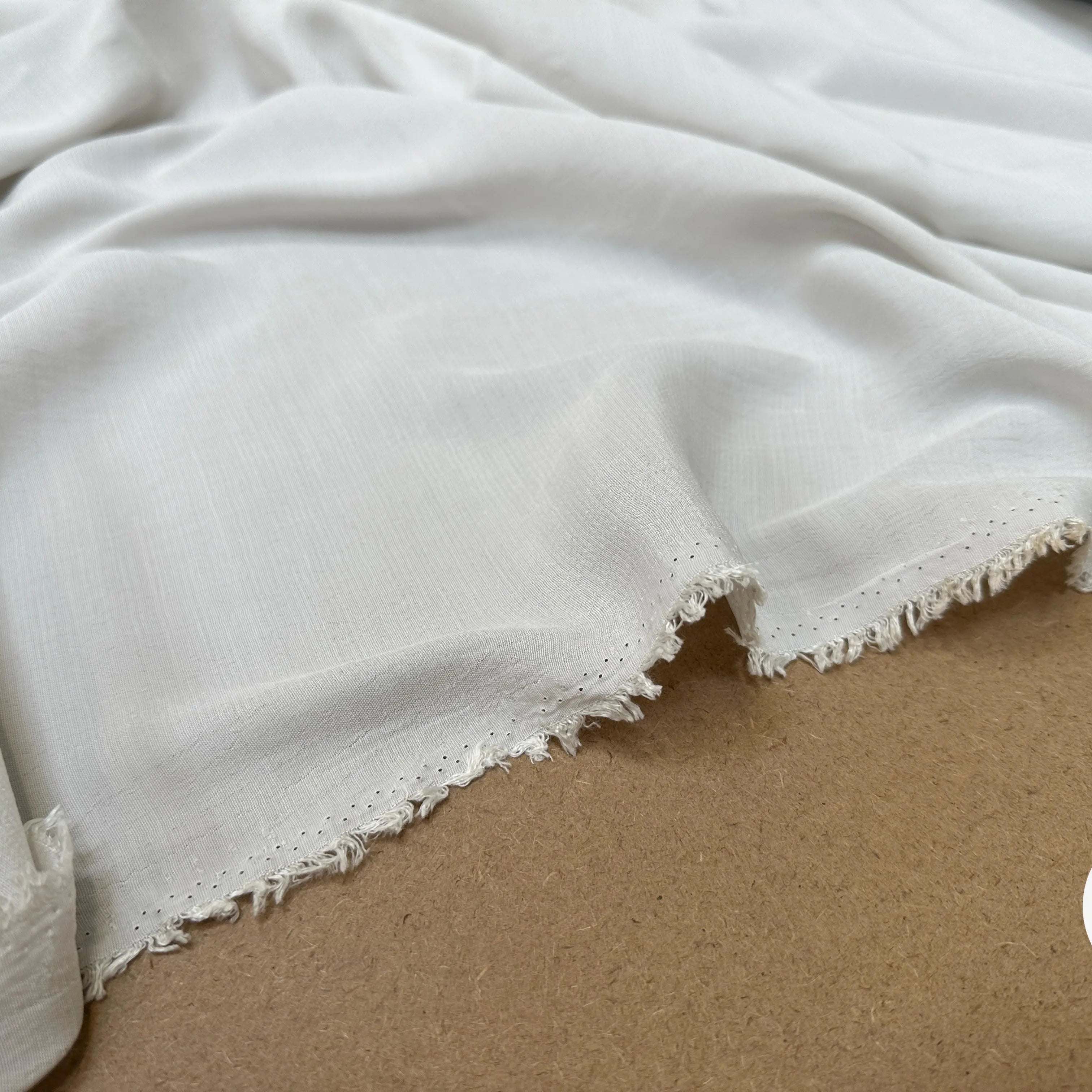 CREPE MAROCAIN VISCOSE OATMEAL - My Little Coupon