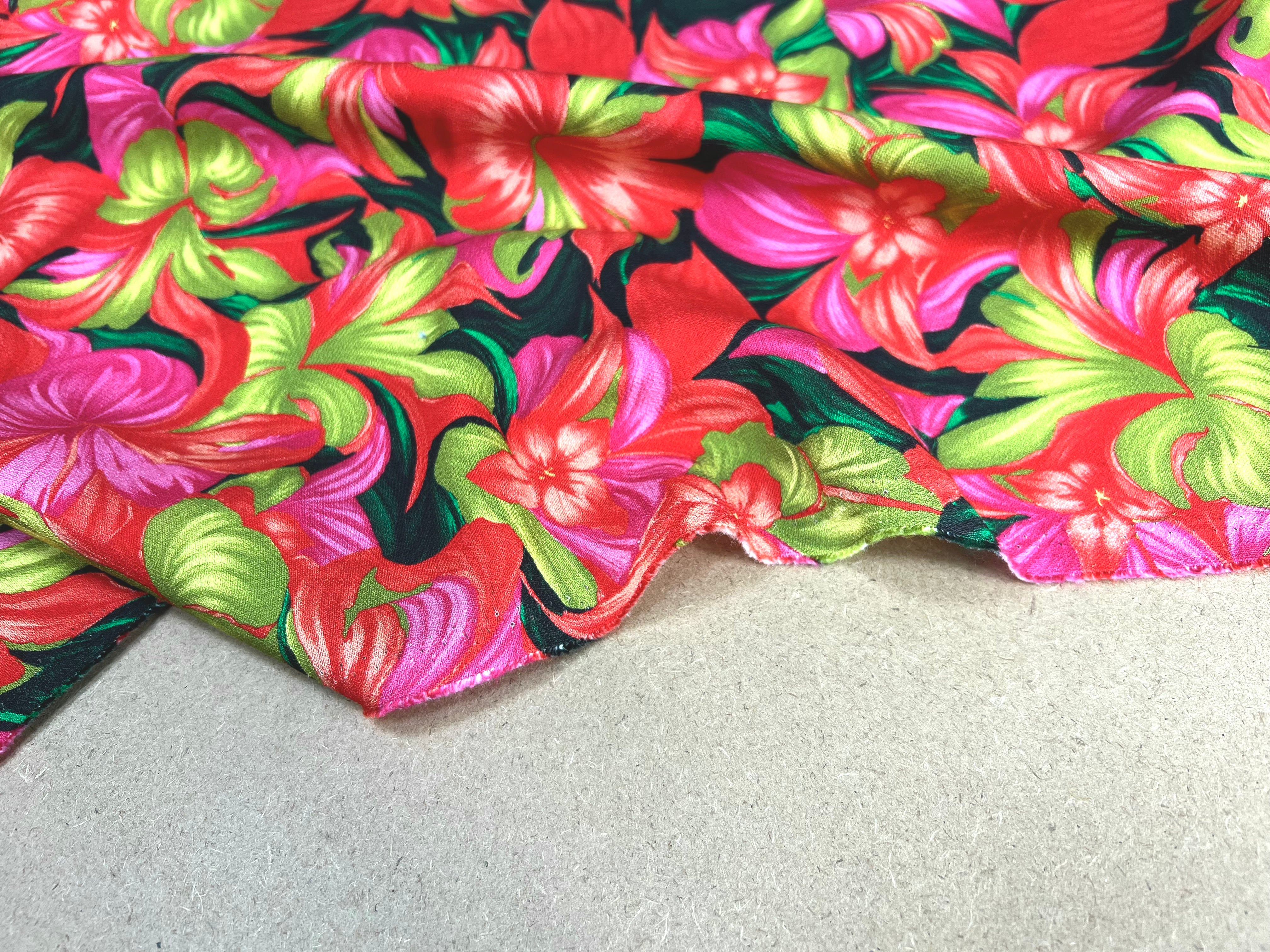CRÊPE MAROCAIN VISCOSE TROPICAL - My Little Coupon