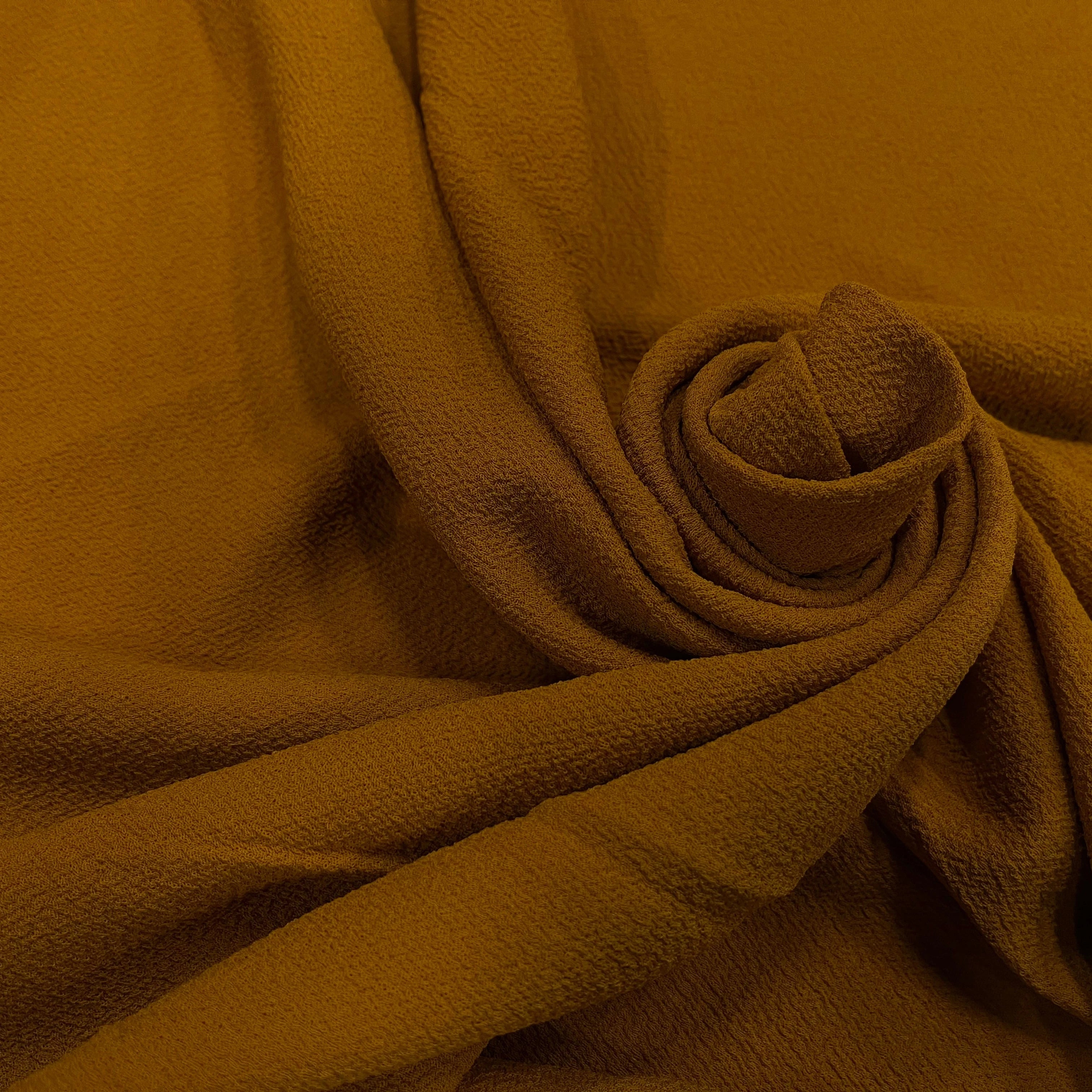 CREPE MOUSSE JAUNE MOUTARDE - My Little Coupon