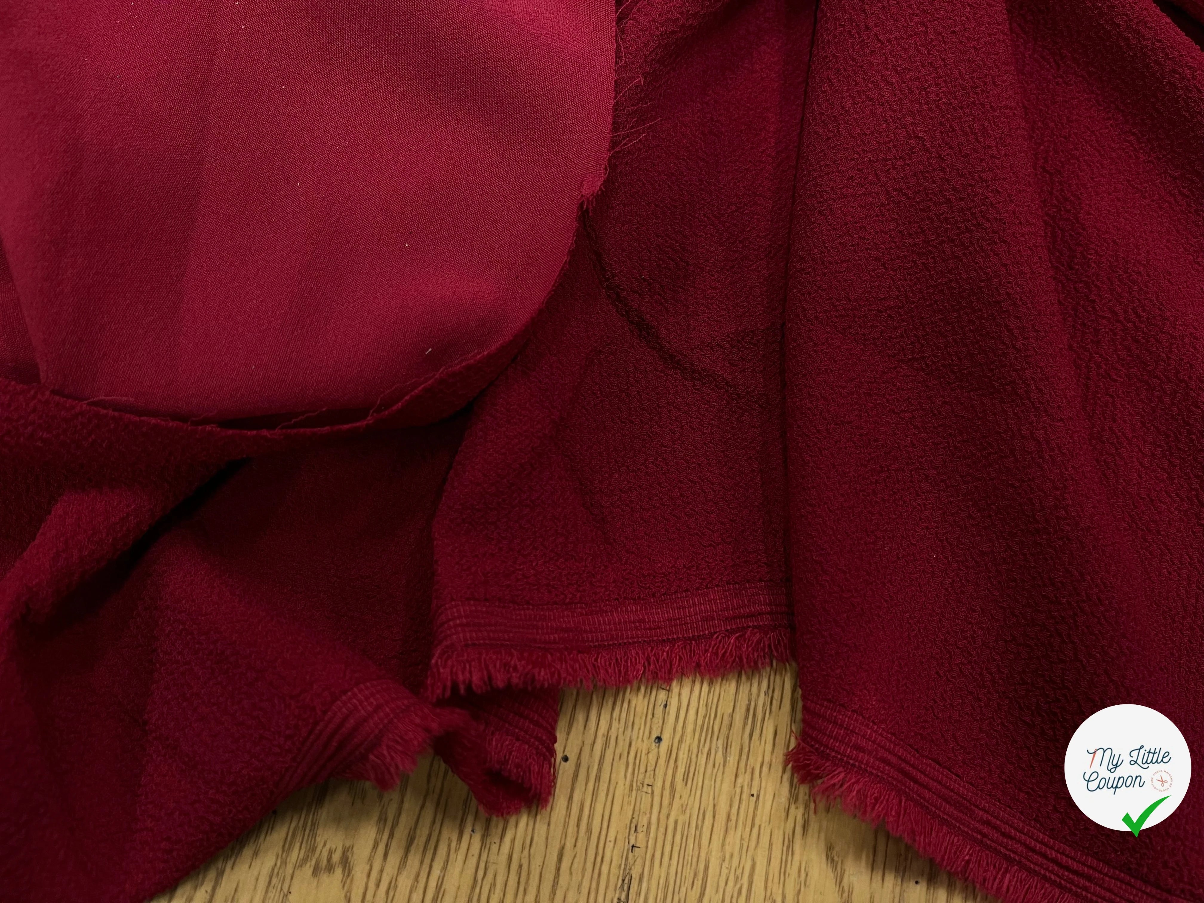 CREPE MOUSSE ROUGE WINE - My Little Coupon