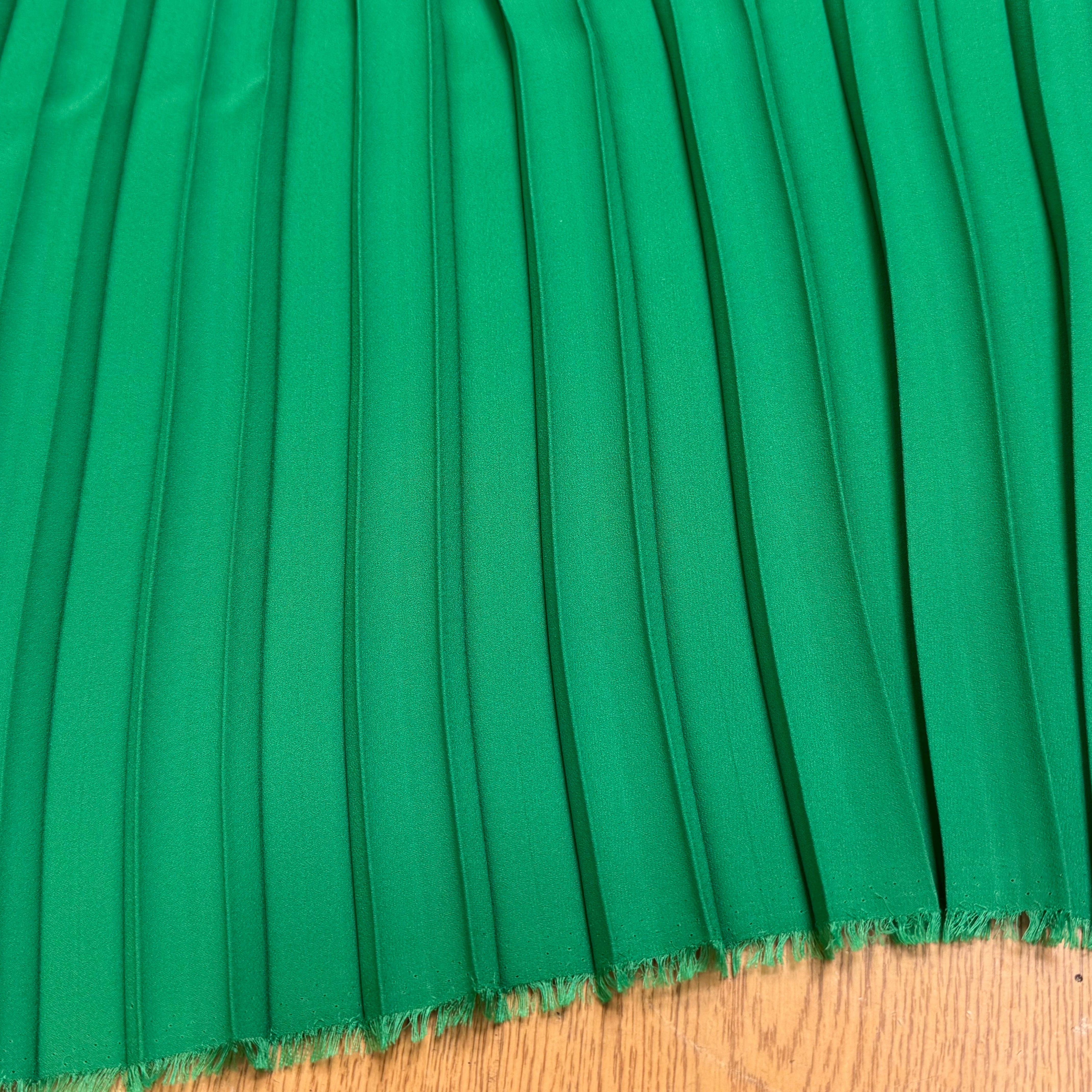 CREPE PLISSÉ FLUIDE GREEN - My Little Coupon