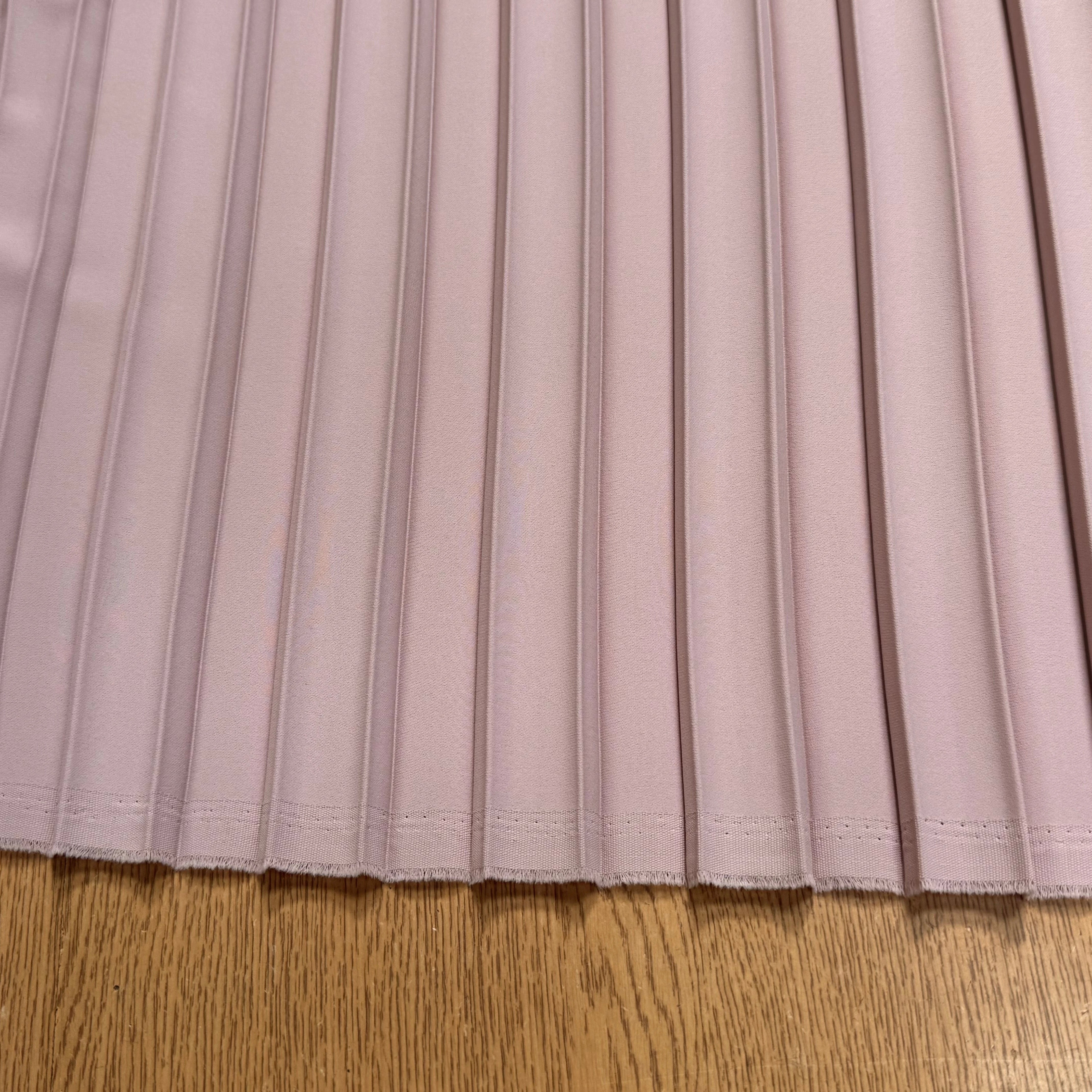 CREPE PLISSÉ LOURD ROSE PALE - My Little Coupon