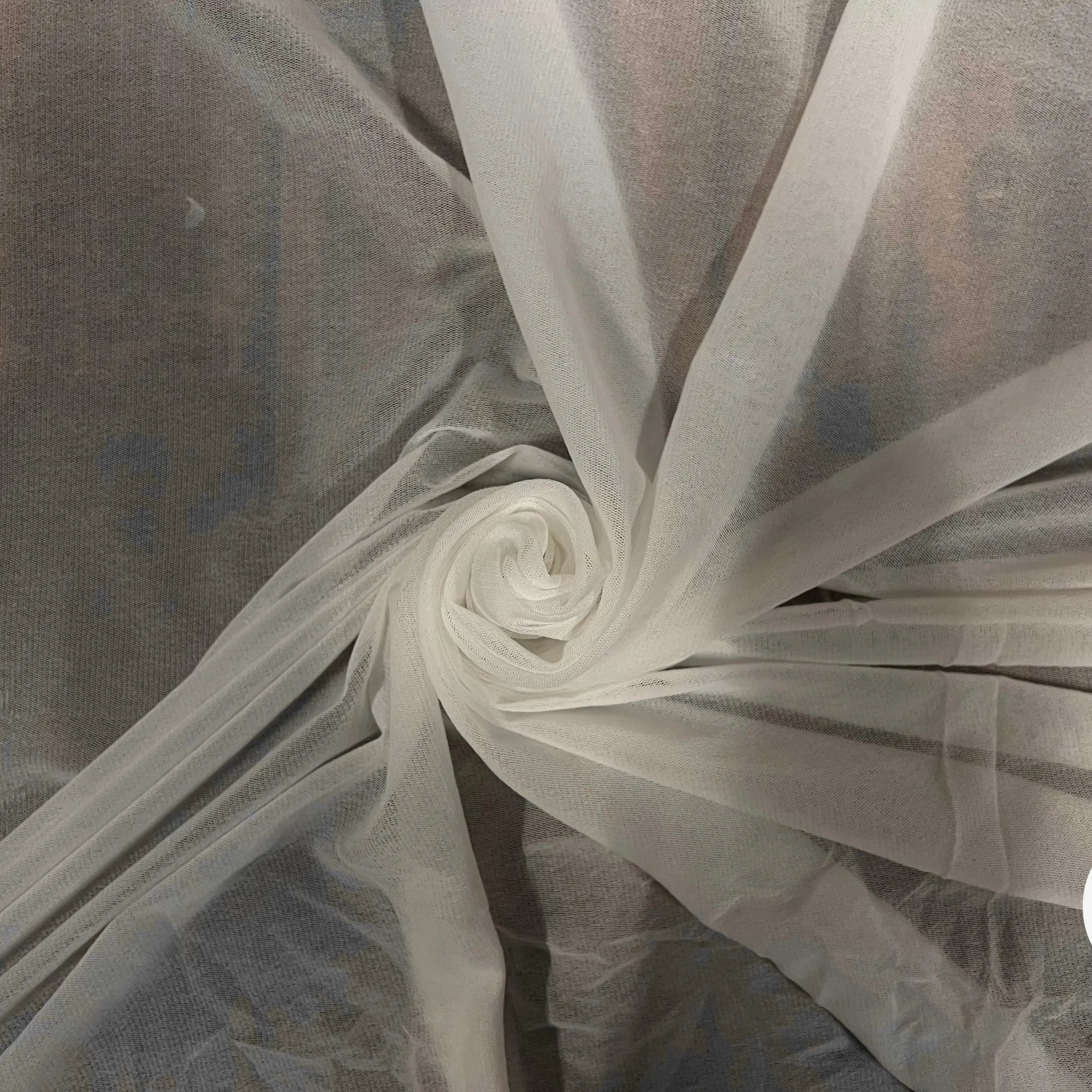 CREPE POLYESTER BLANC QUALITÉ JAPON - My Little Coupon