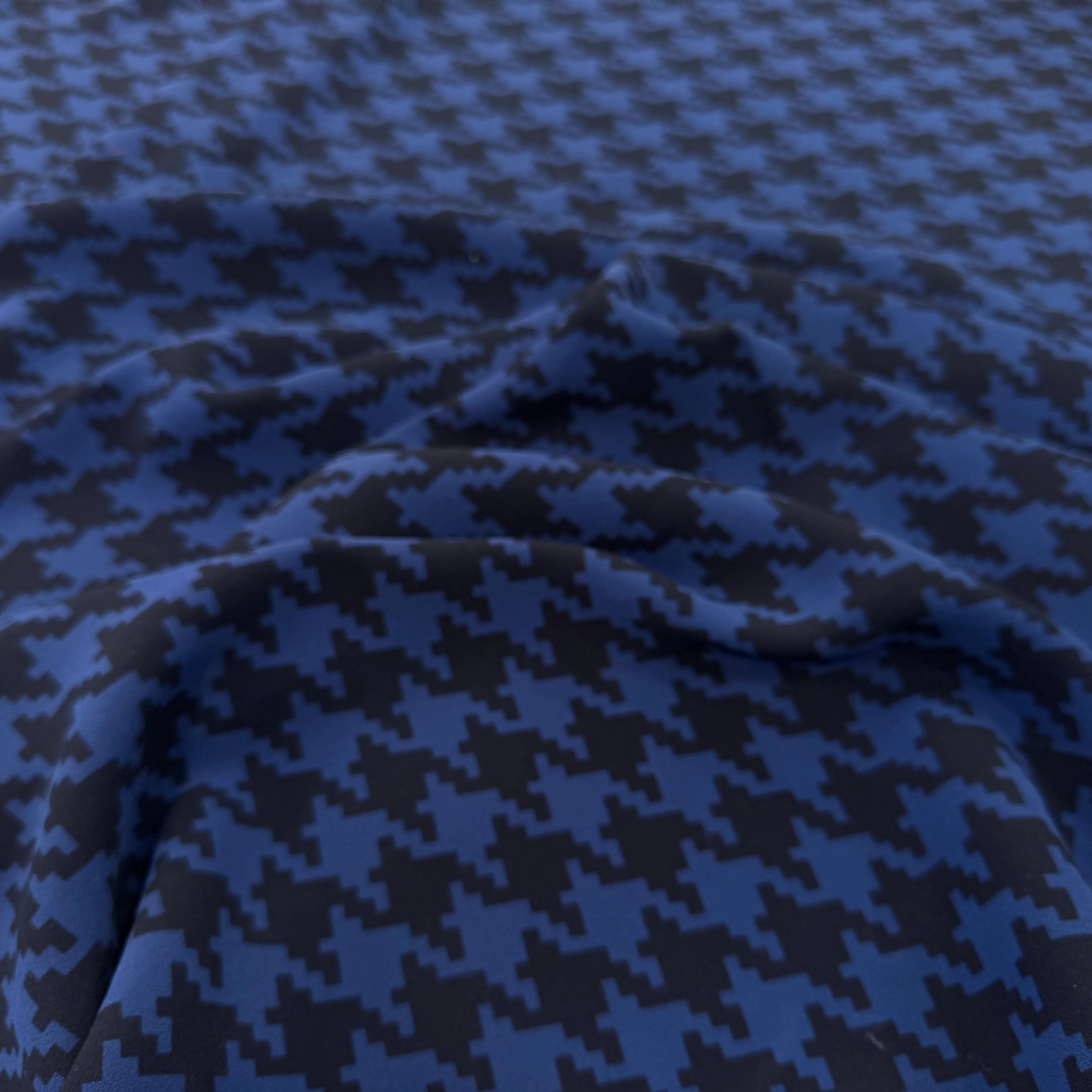 CRÊPE POLYESTER JAPONAIS PIED DE COQ - My Little Coupon