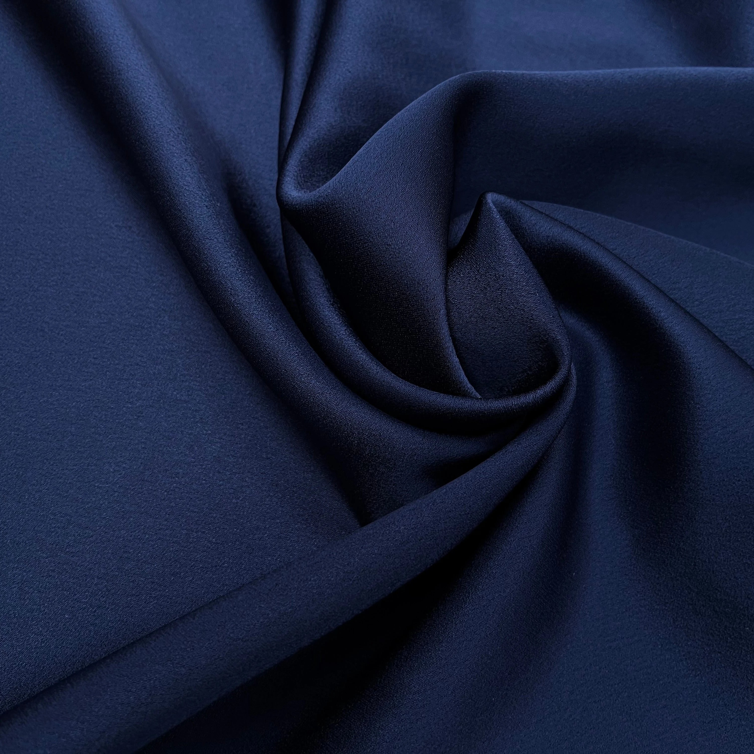 CREPE SATINÉ BLEU FLUIDE - My Little Coupon