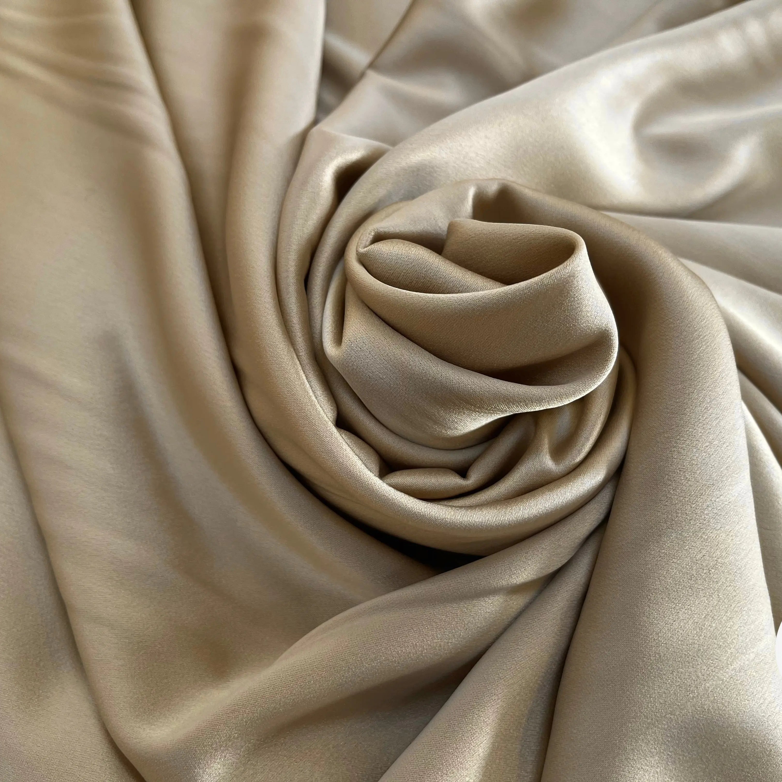 CREPE SATINÉ MADE IN JAPAN BEIGE - My Little Coupon