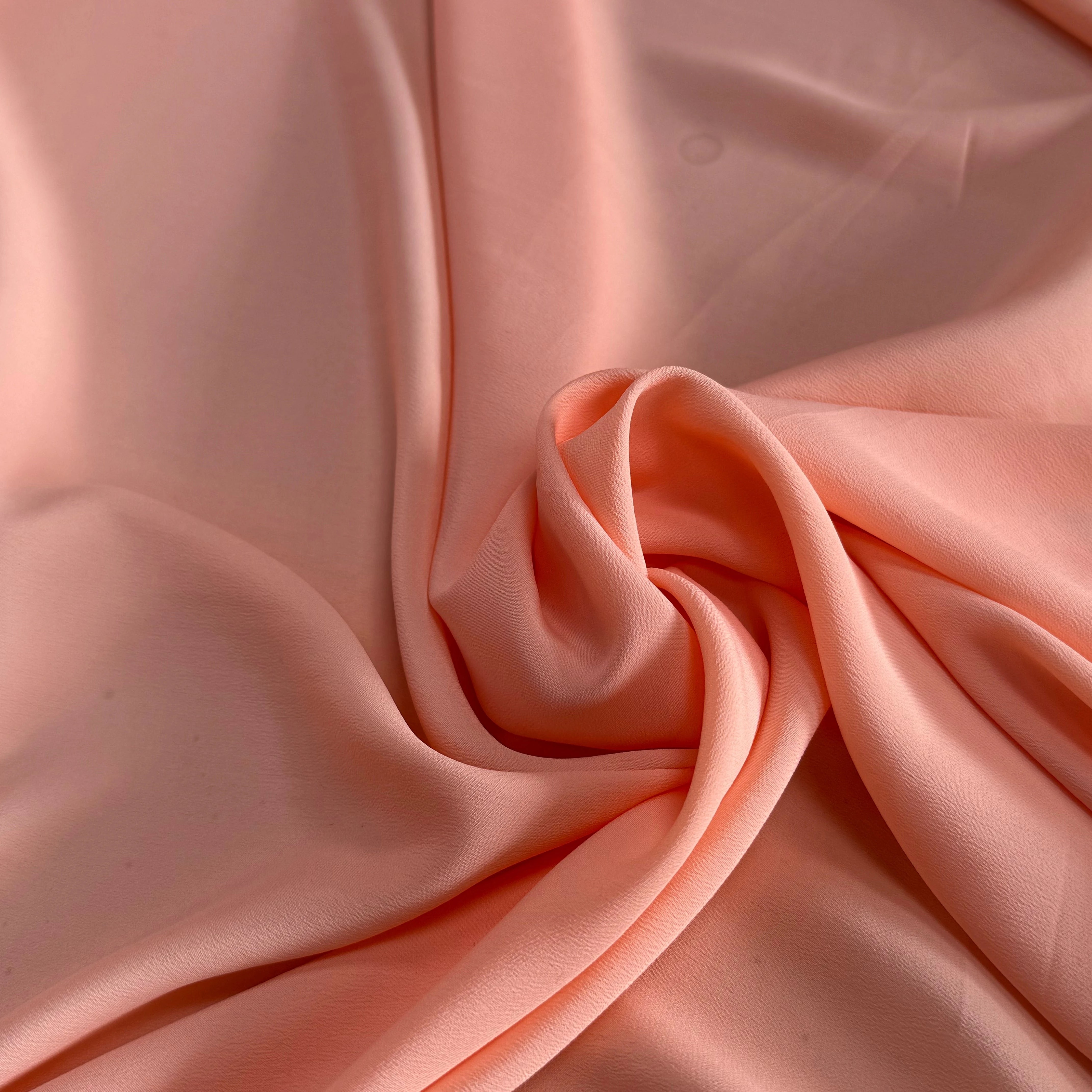 CREPE SAUMON 100% VISCOSE - My Little Coupon